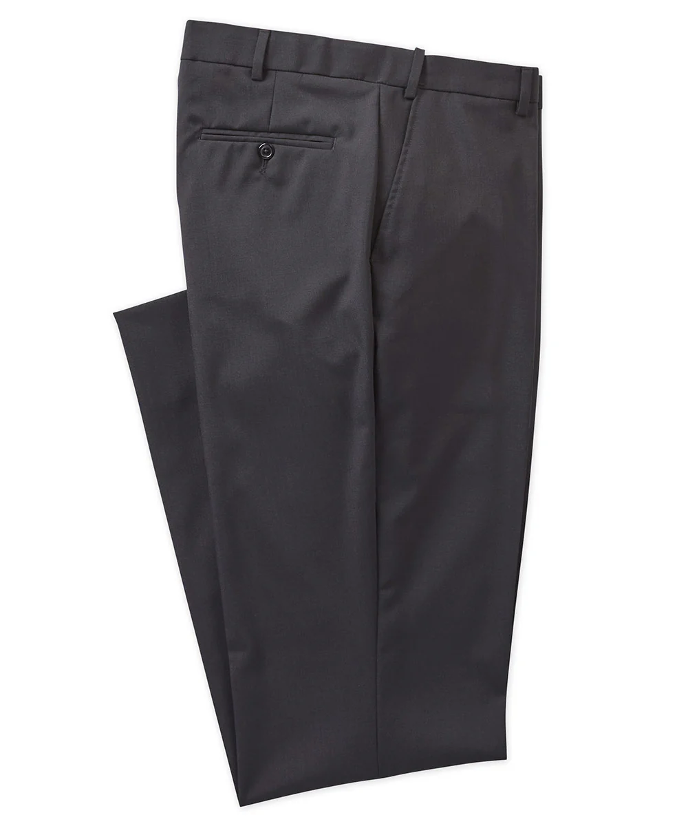 Westport 1989 Flat Front Wool-Blend Dress Pants - Image 5