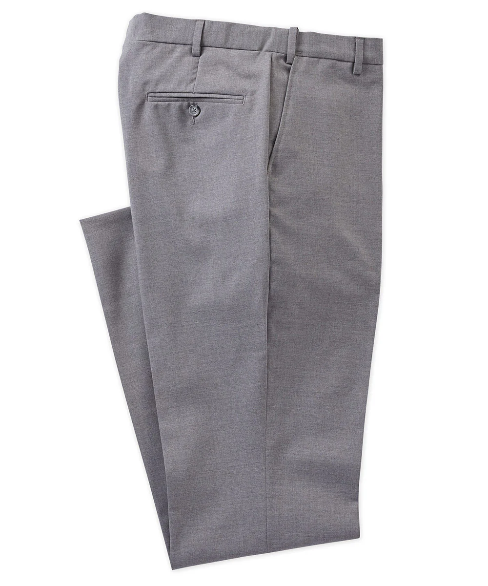 Westport 1989 Flat Front Wool-Blend Dress Pants - Image 5