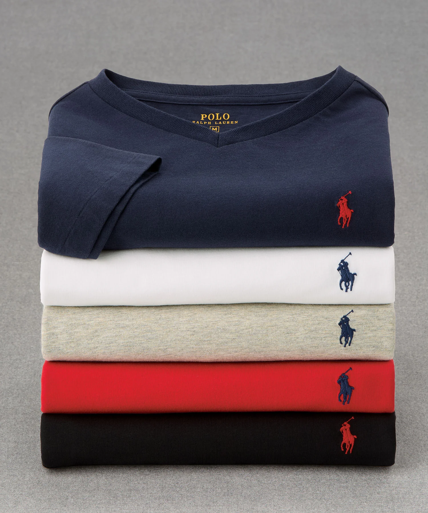 Polo Ralph Lauren Short Sleeve V-Neck Tee Shirt - Image 3