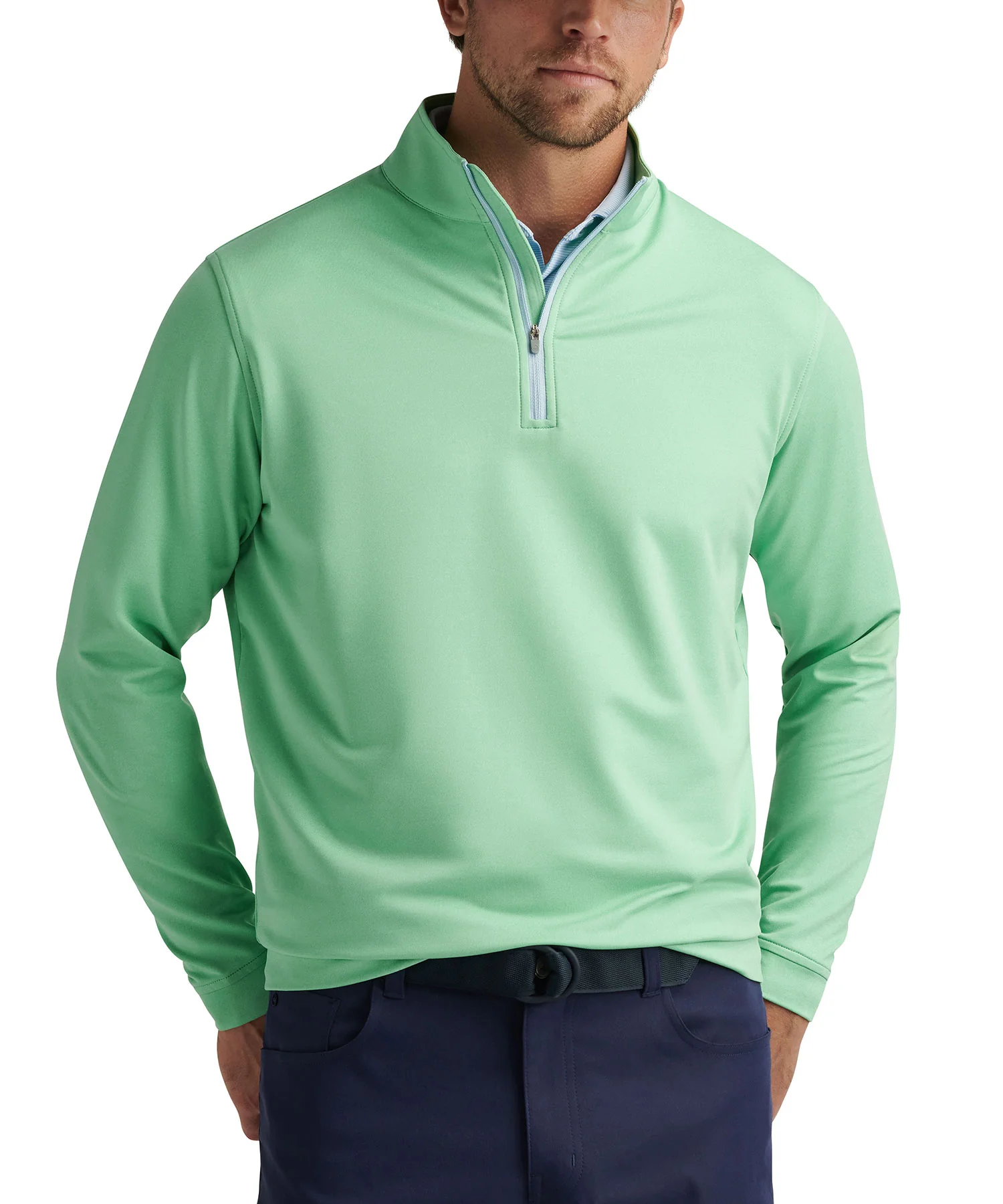 Peter Millar Perth Stretch Loop Terry Quarter-Zip Pullover - Image 23