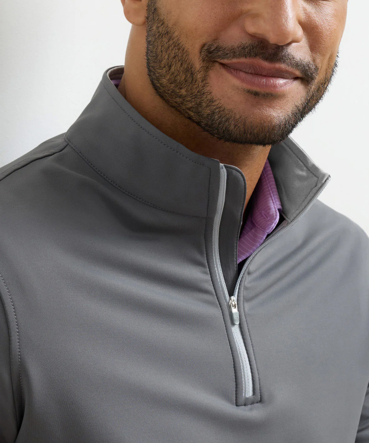 Peter Millar Perth Stretch Loop Terry Quarter-Zip Pullover - Image 34