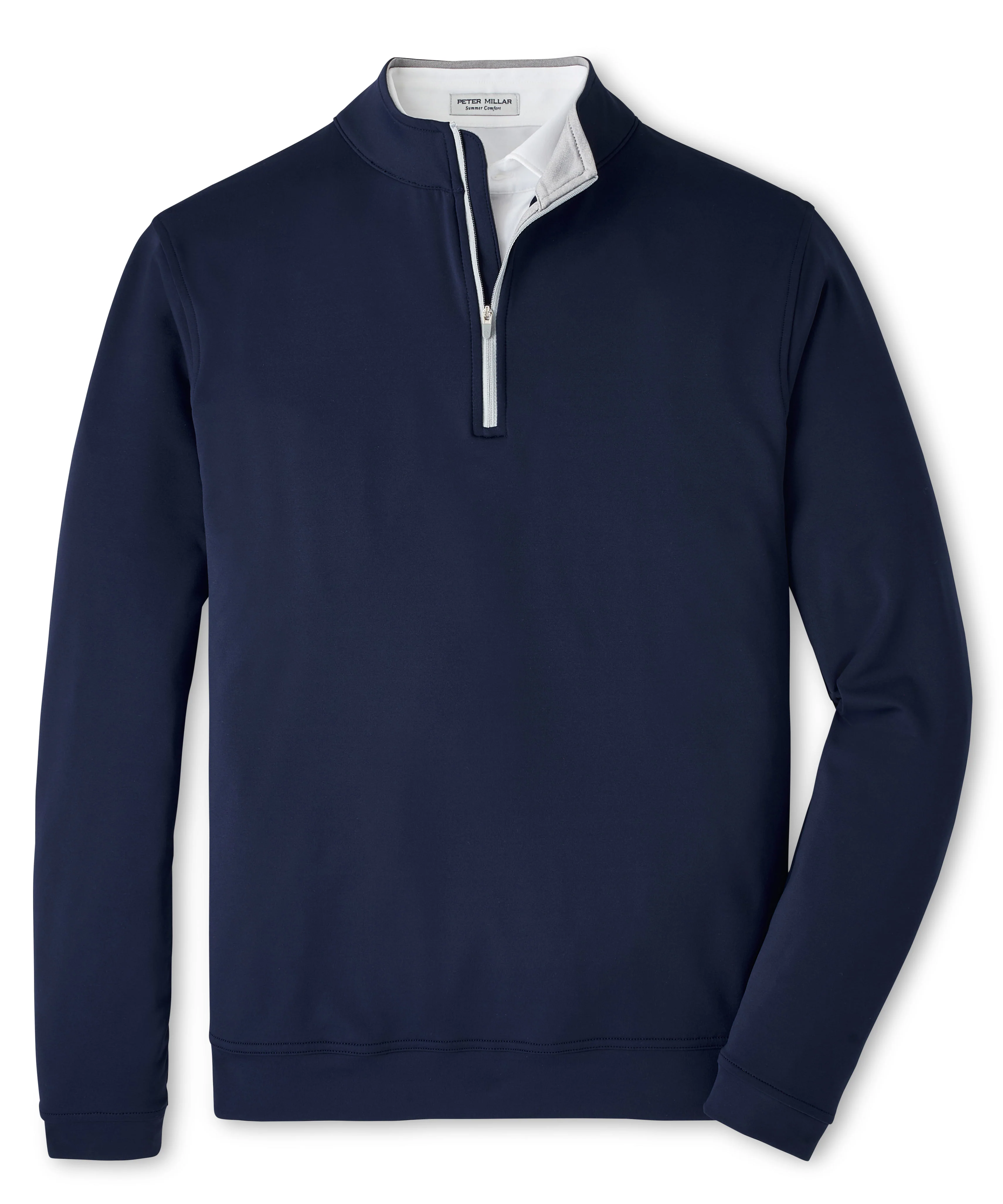 Peter Millar Perth Stretch Loop Terry Quarter-Zip Pullover - Image 37