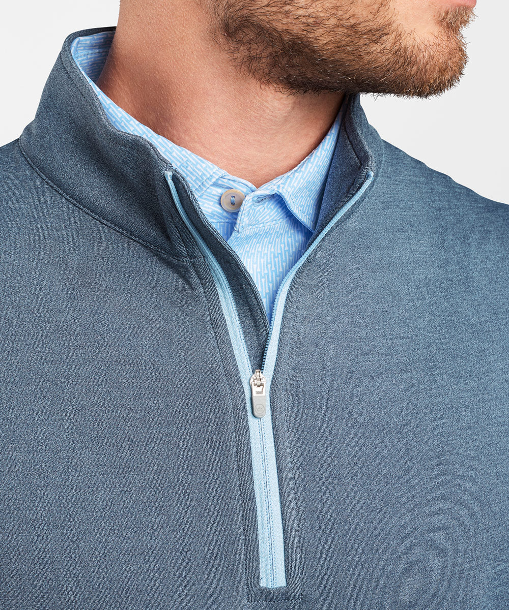 Peter Millar Perth Stretch Loop Terry Quarter-Zip Pullover - Image 10
