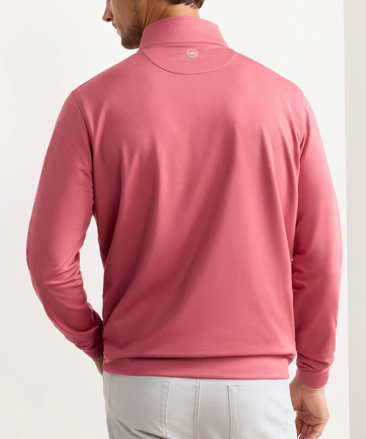 Peter Millar Perth Stretch Loop Terry Quarter-Zip Pullover - Image 44