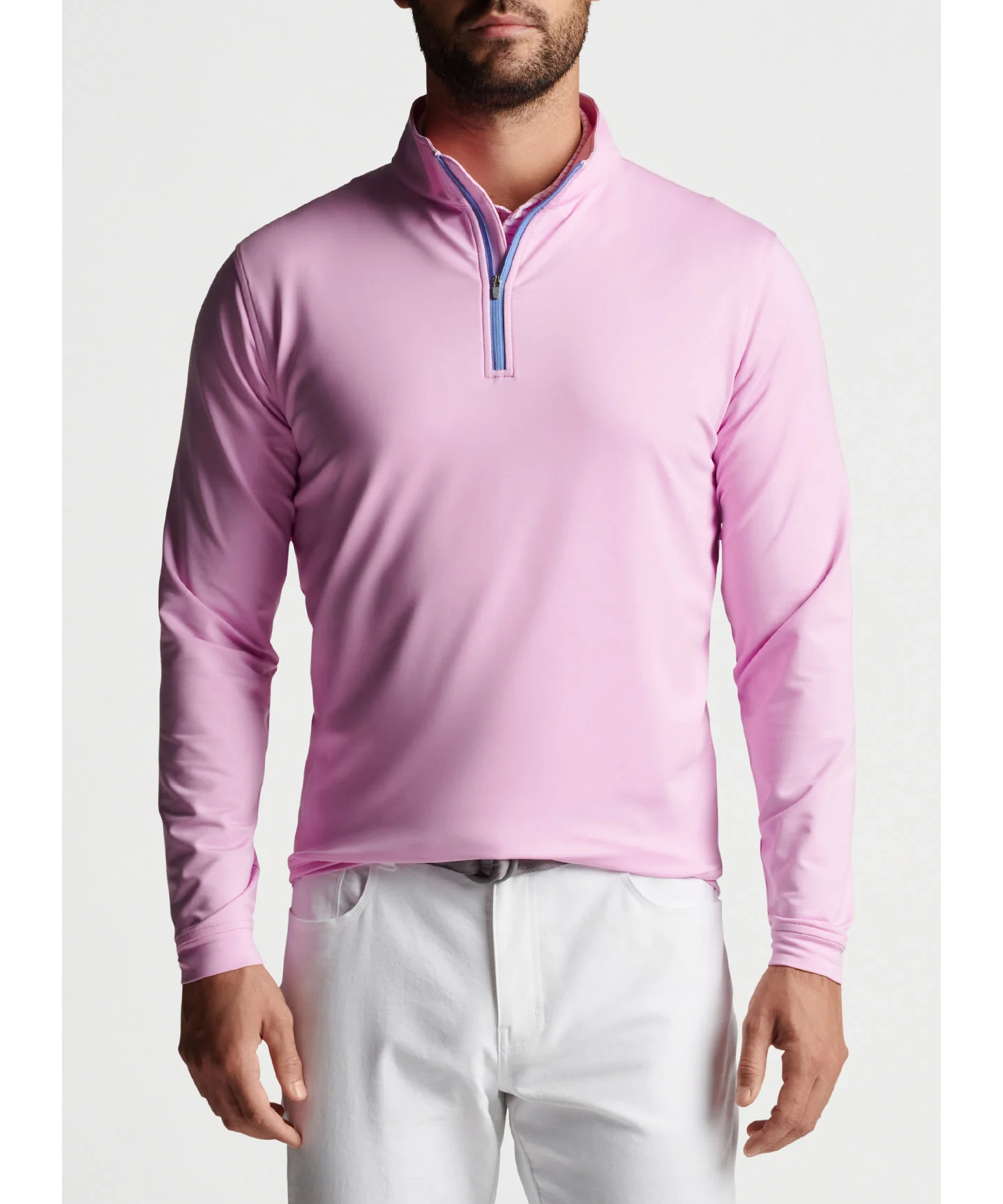 Peter Millar Perth Stretch Loop Terry Quarter-Zip Pullover - Image 18
