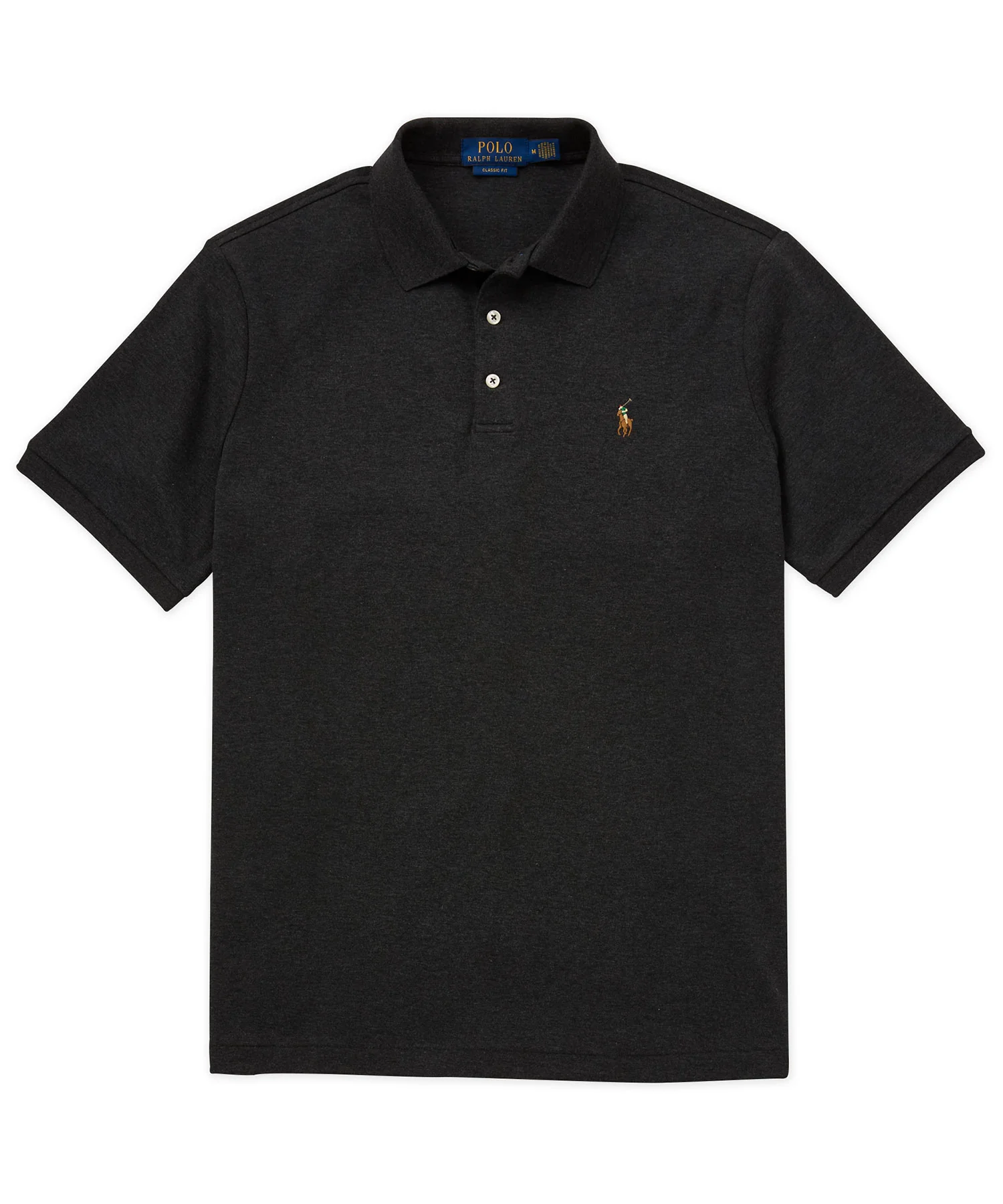 Polo Ralph Lauren Short Sleeve Classic Fit Soft Touch Pima Cotton Polo Shirt - Image 21