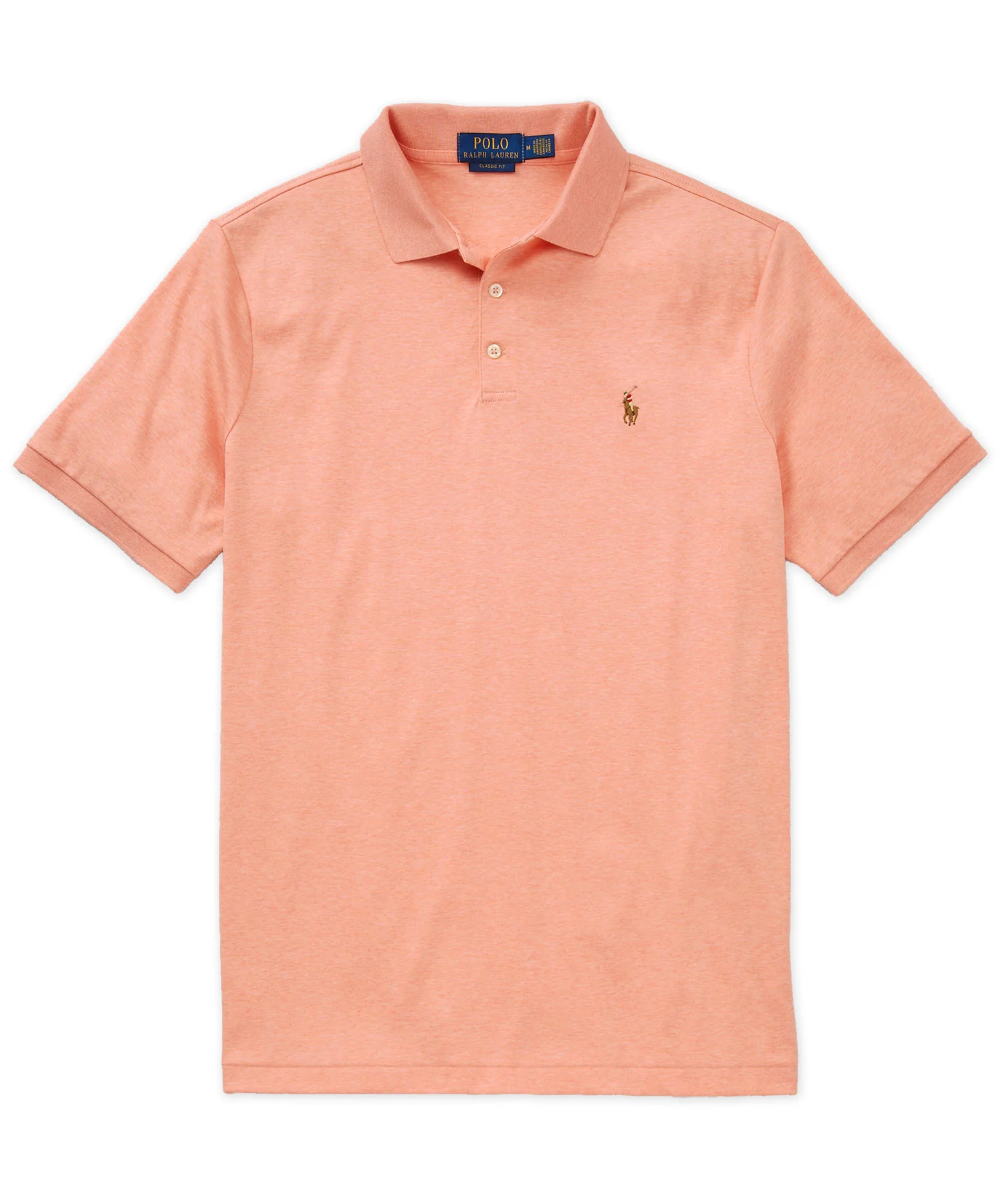 Polo Ralph Lauren Short Sleeve Classic Fit Soft Touch Pima Cotton Polo Shirt - Image 28