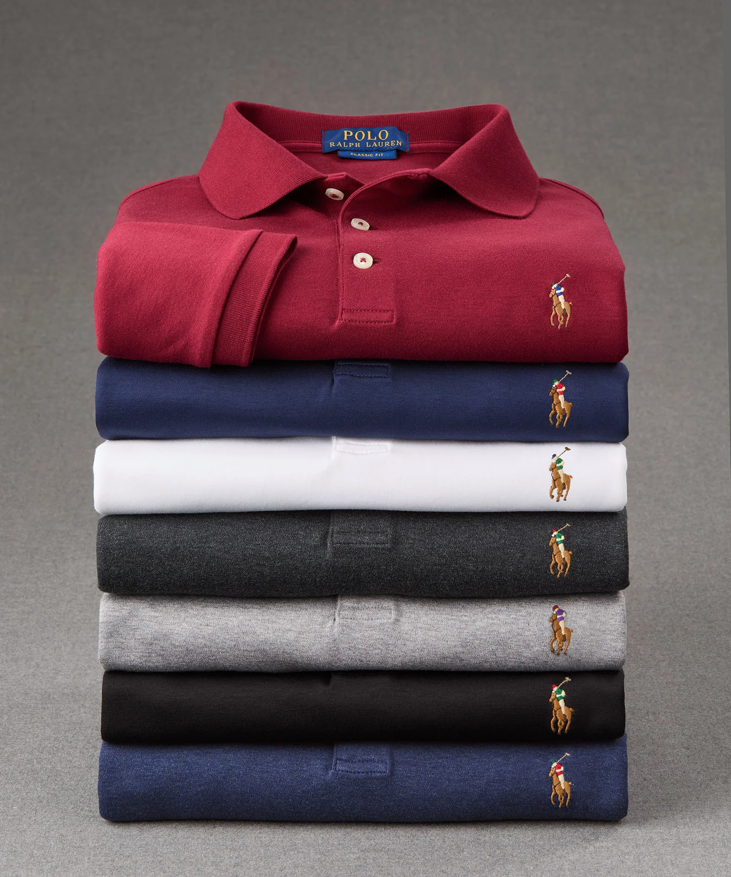 Polo Ralph Lauren Short Sleeve Classic Fit Soft Touch Pima Cotton Polo Shirt - Image 2