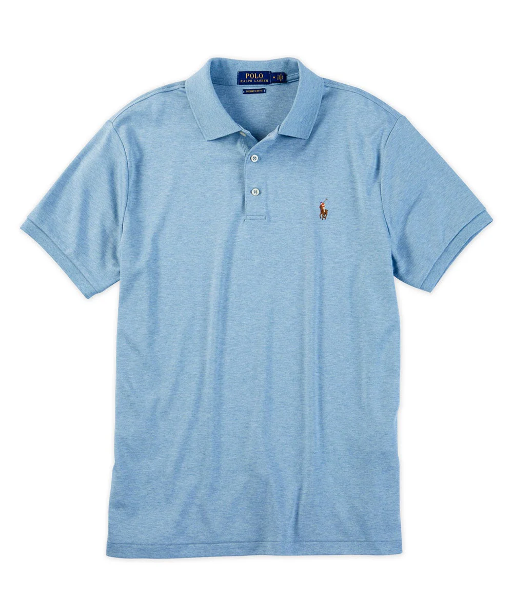 Polo Ralph Lauren Short Sleeve Classic Fit Soft Touch Pima Cotton Polo Shirt - Image 11