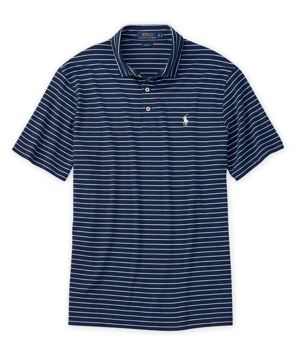 Polo Ralph Lauren Short Sleeve Classic Fit Soft Touch Pima Cotton Polo Shirt - Image 13