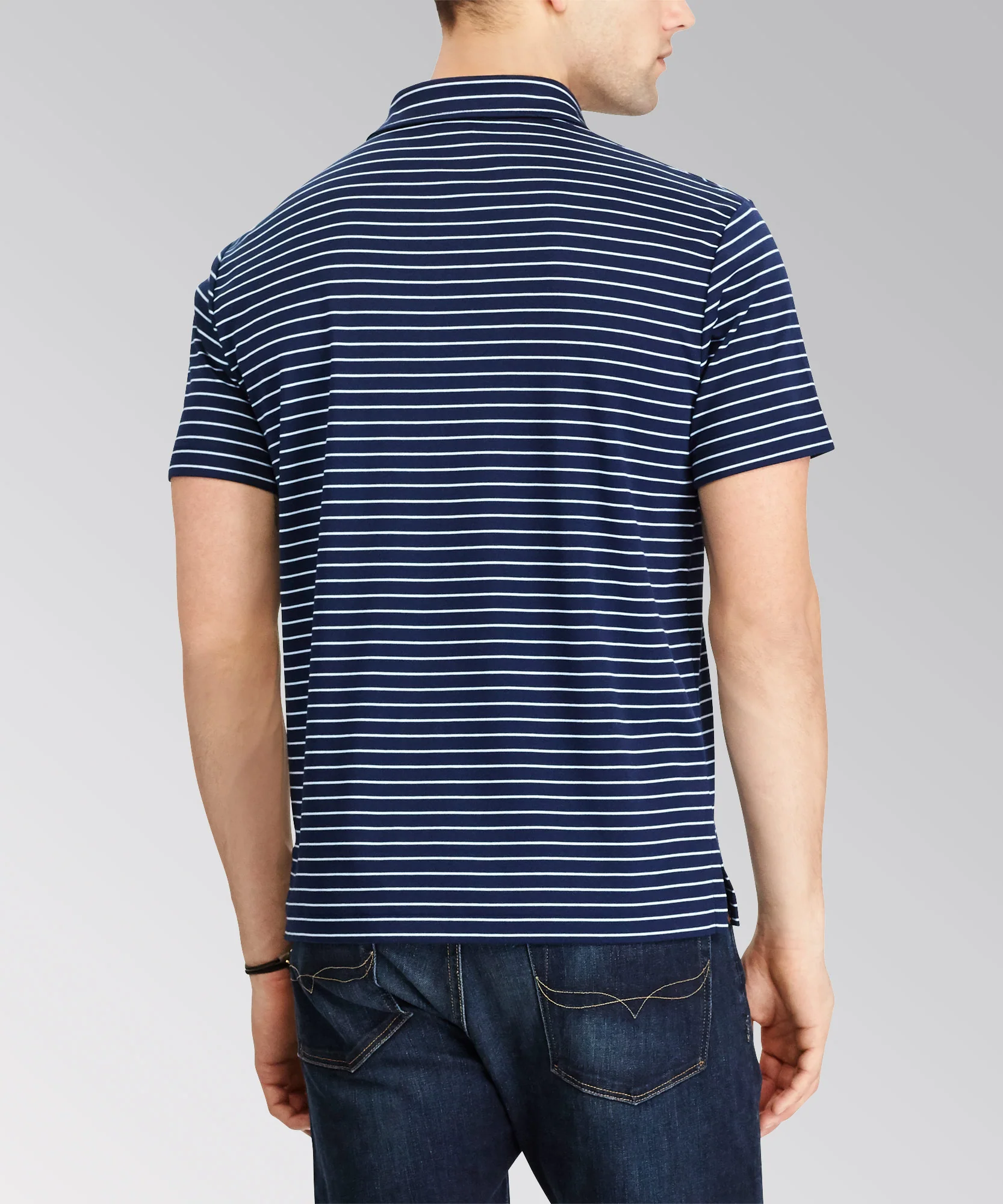 Polo Ralph Lauren Short Sleeve Classic Fit Soft Touch Pima Cotton Polo Shirt - Image 15