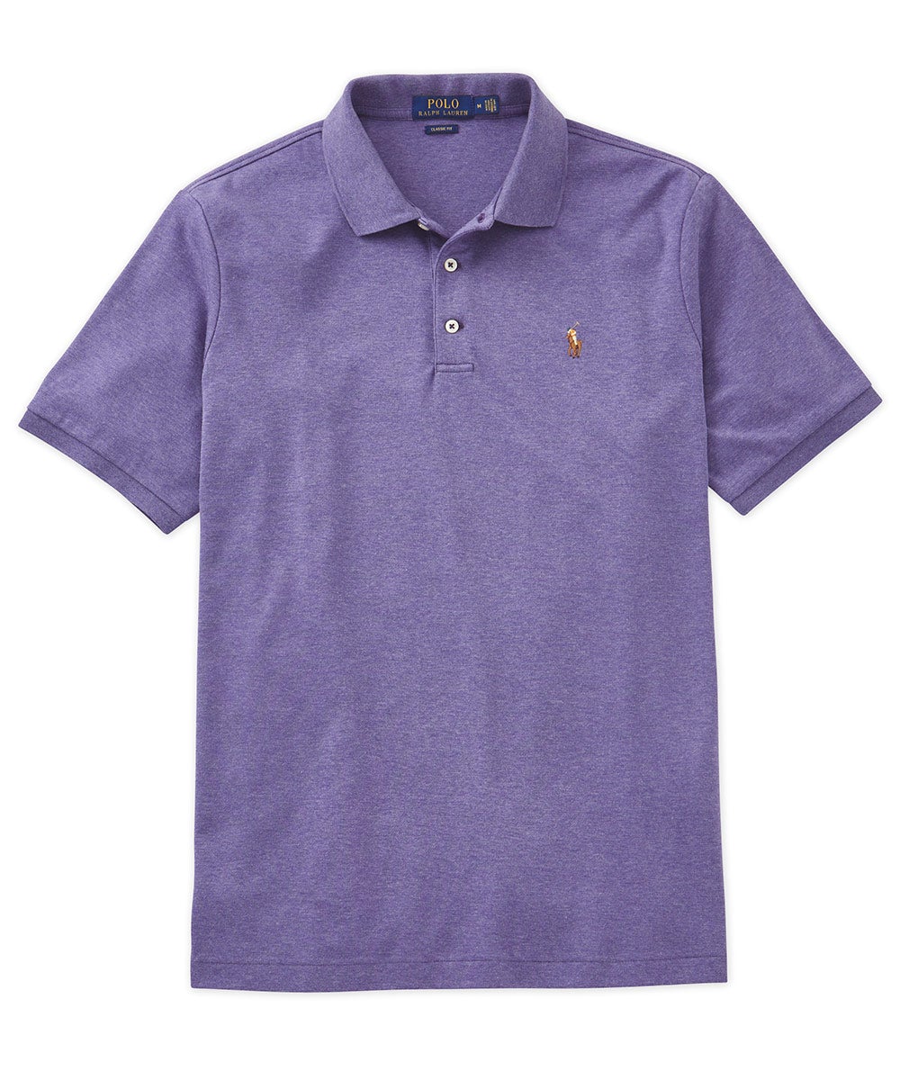 Polo Ralph Lauren Short Sleeve Classic Fit Soft Touch Pima Cotton Polo Shirt - Image 19