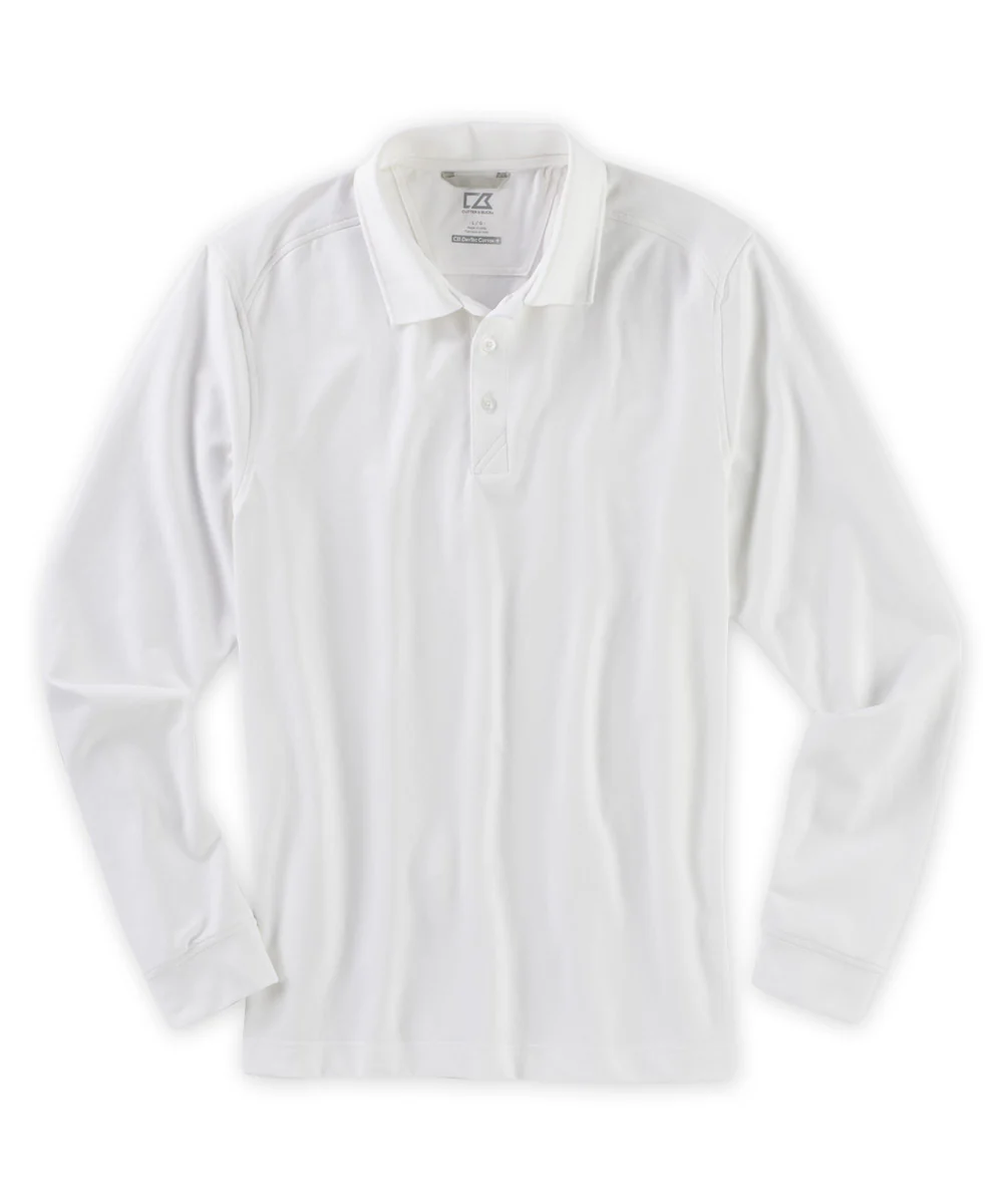 Cutter & Buck Long Sleeve Drytec Cotton+ Advantage Stretch Polo Shirt - Image 6