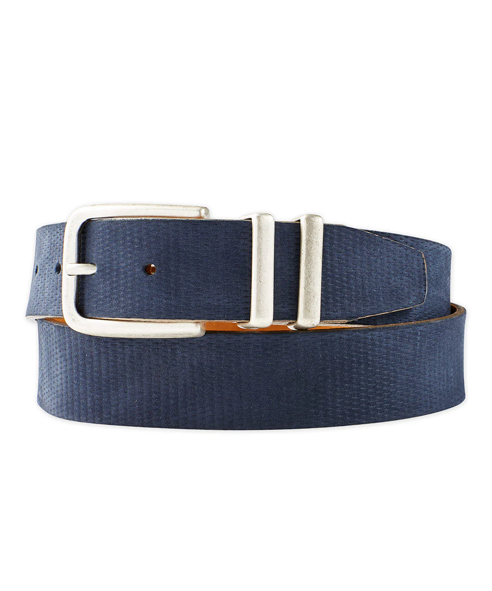 Diamond Embossed Suede Belt - Image 4