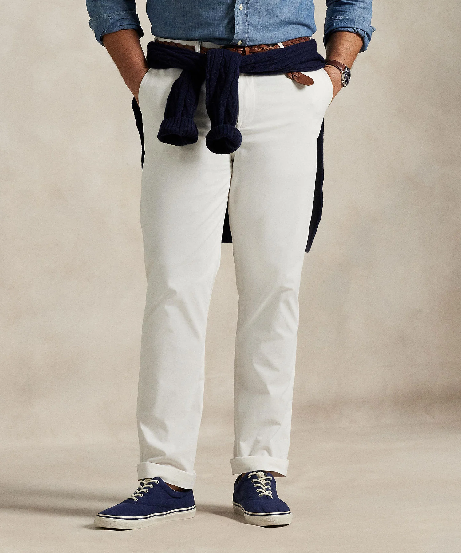 Polo Ralph Lauren Stretch Flat Front Chino Pant - Image 8