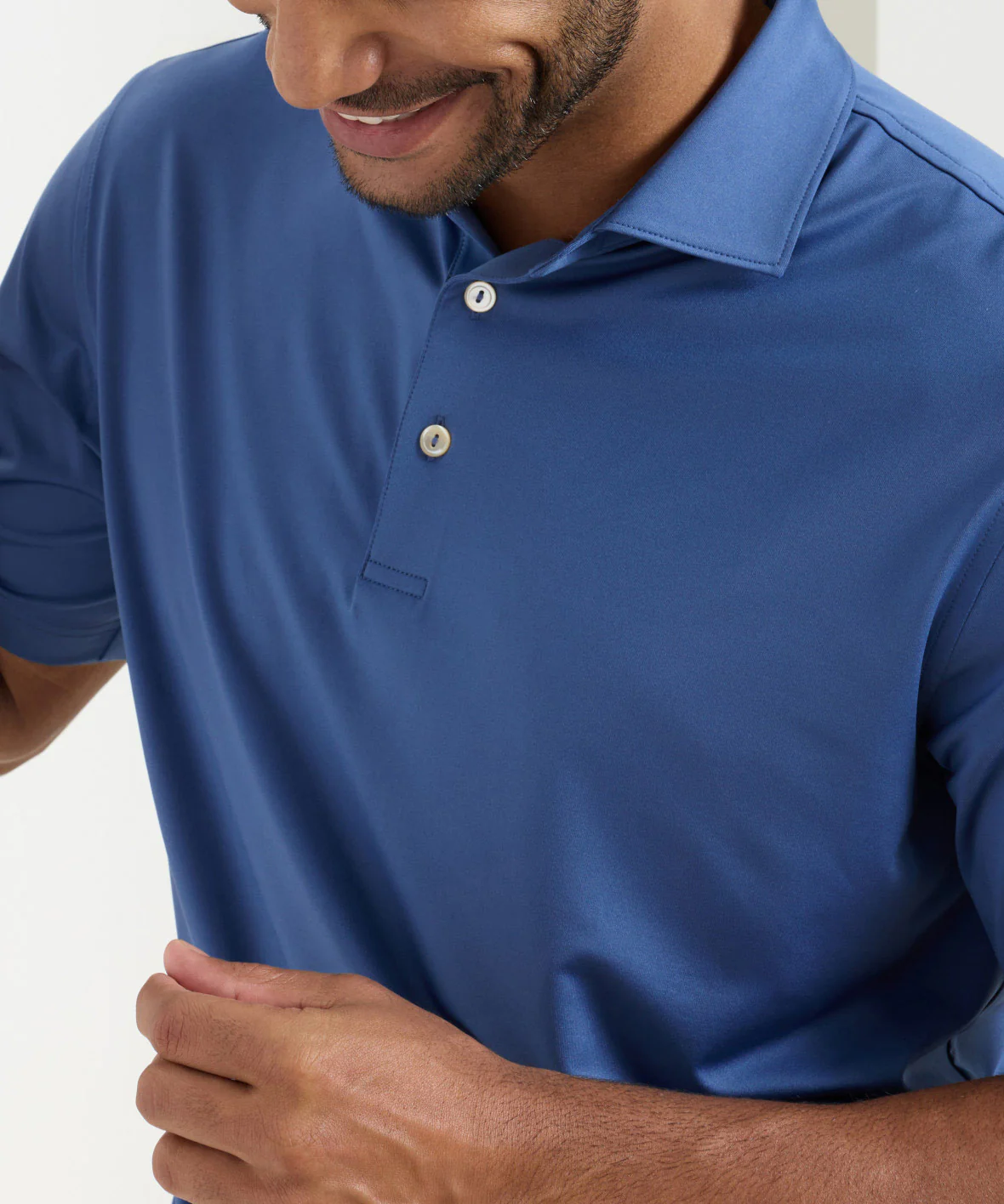Peter Millar Solid Stretch Jersey Performance Polo Shirt - Image 38