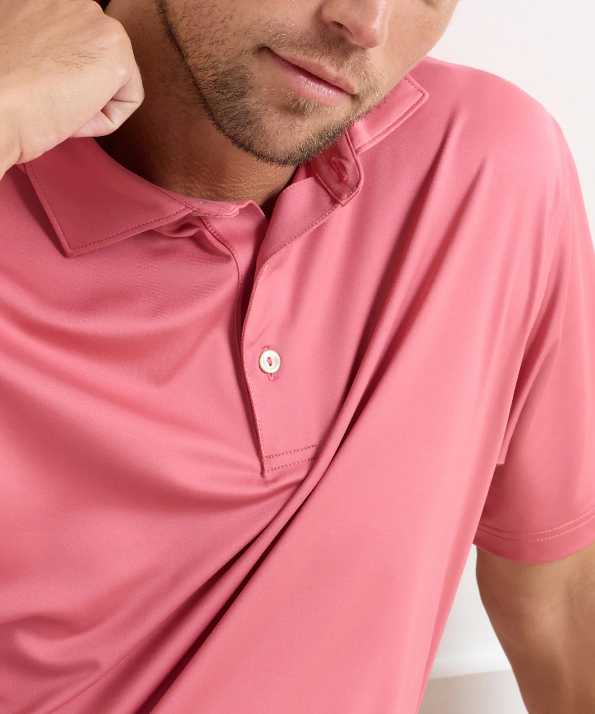 Peter Millar Solid Stretch Jersey Performance Polo Shirt - Image 47