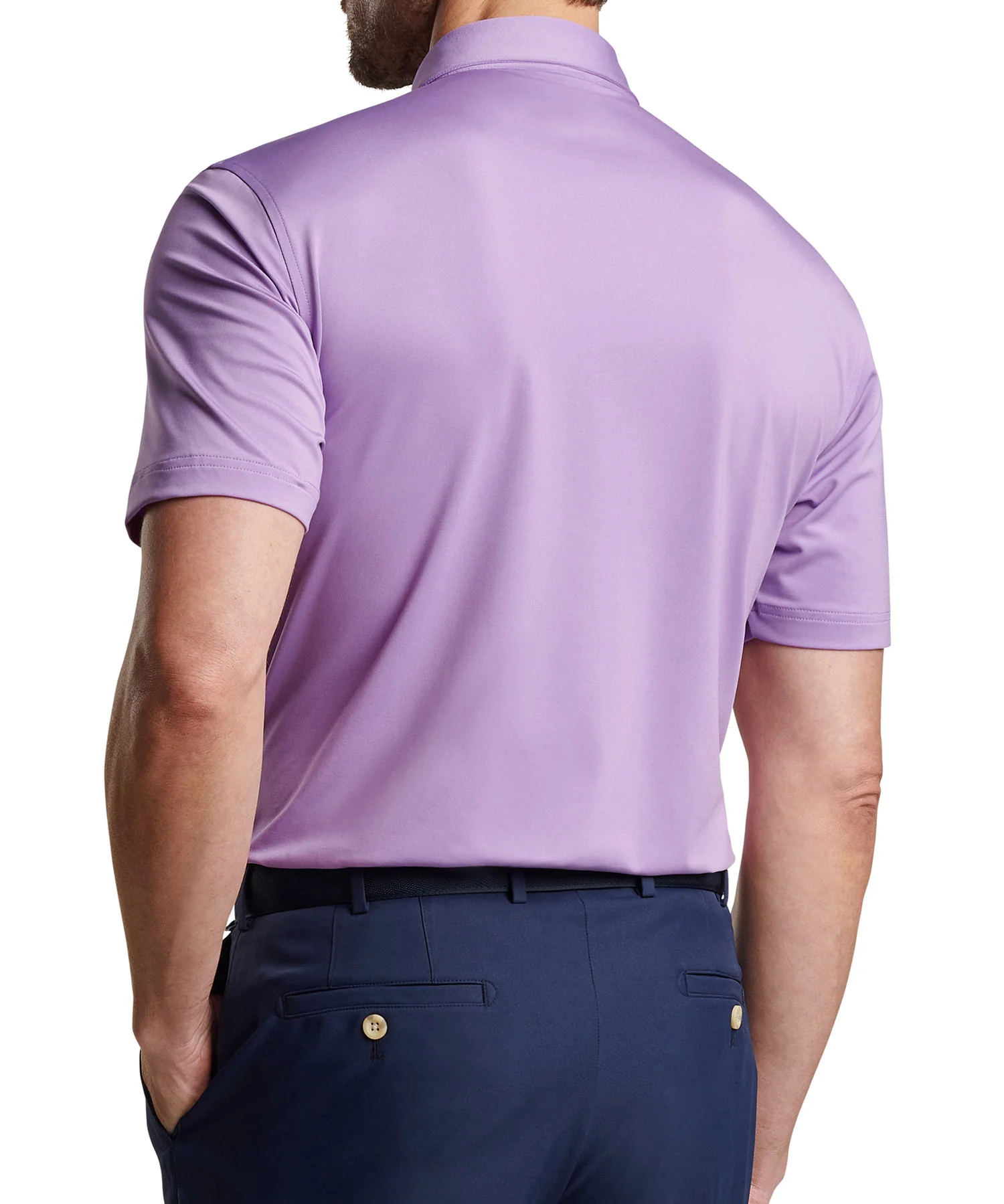 Peter Millar Solid Stretch Jersey Performance Polo Shirt - Image 13