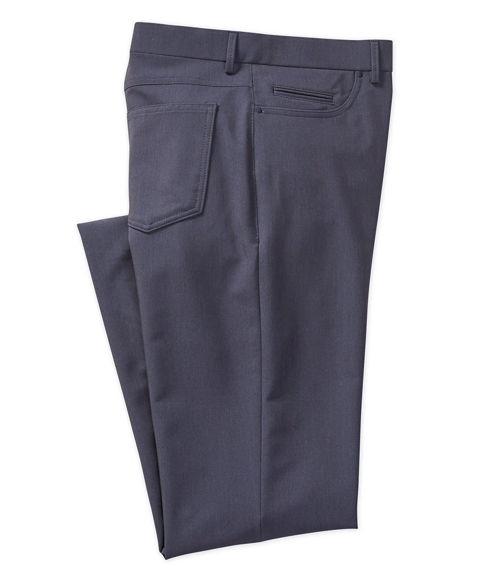 Westport Black Performance Stretch 5-Pocket Dress Pants - Image 4