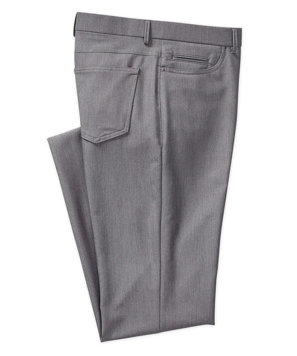Westport Black Performance Stretch 5-Pocket Dress Pants - Image 5