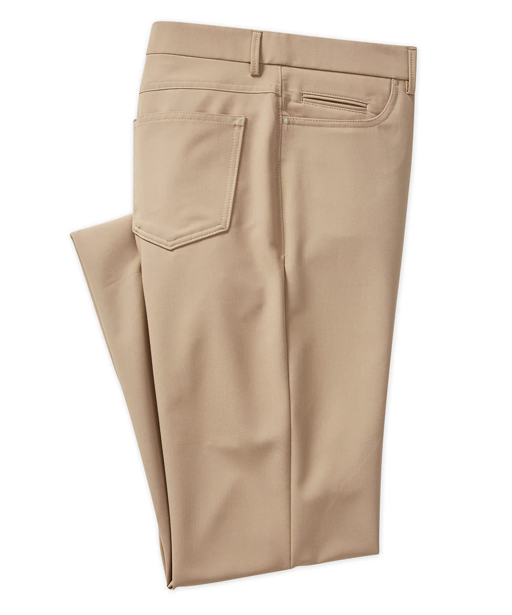 Westport Black Performance Stretch 5-Pocket Dress Pants - Image 6