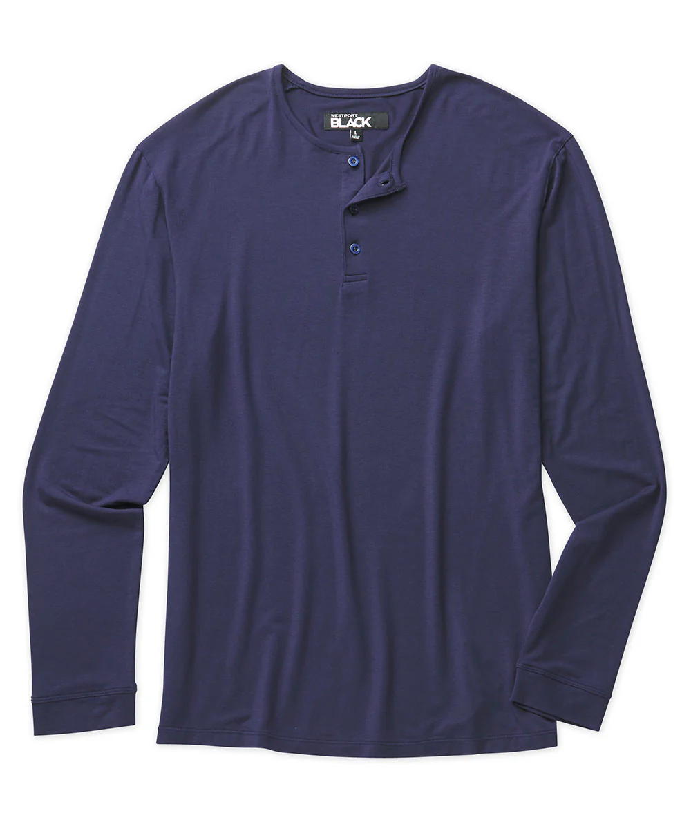 Westport Black Lounge Henley - Image 5