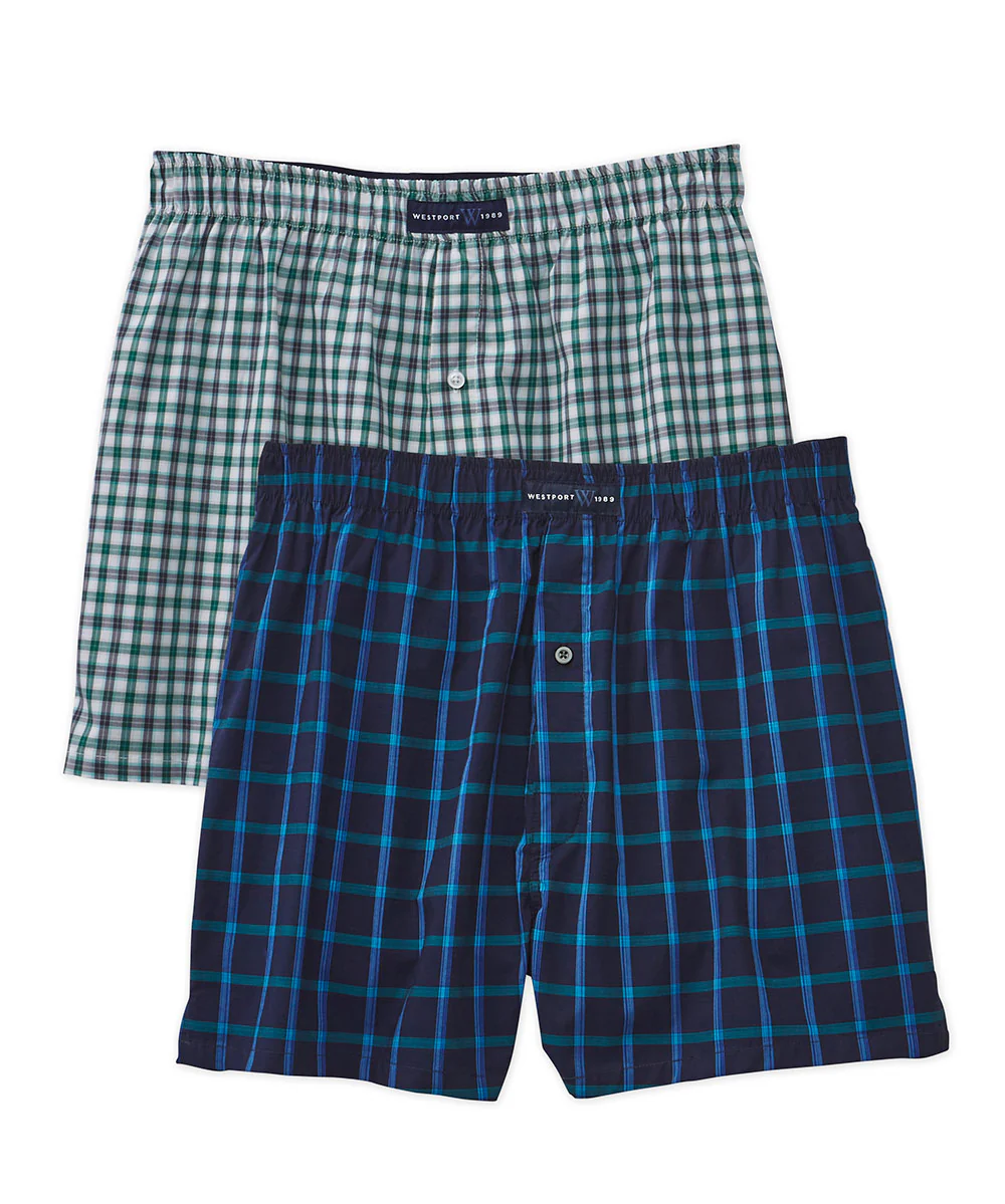 Westport 1989 Woven Cotton Boxers (2-Pack) - Image 8