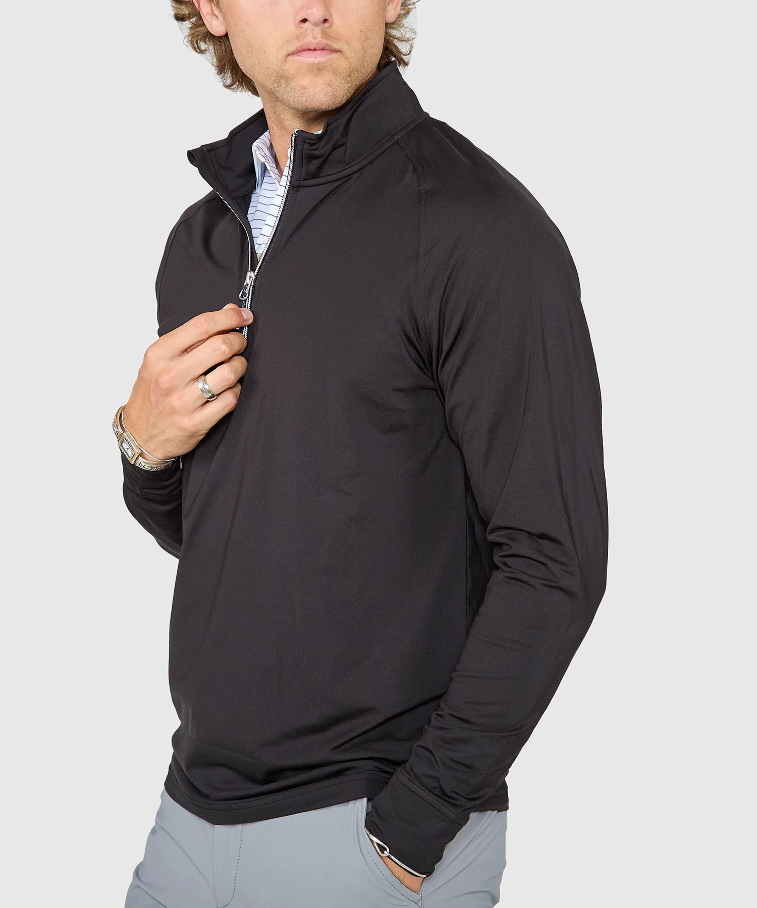 Cutter & Buck Adapt Eco Half-Zip Stretch Pullover - Image 8