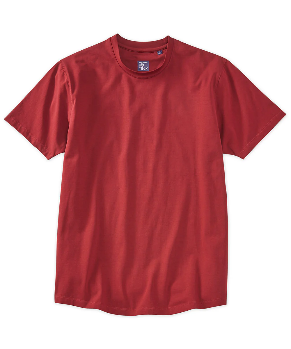Westport No-Tuck Stretch Crew Tee Shirt - Image 12