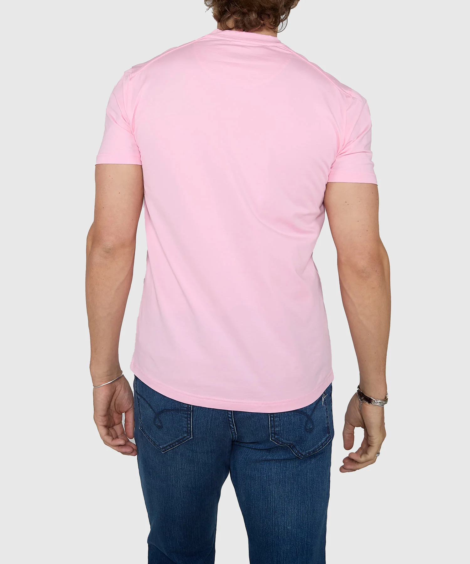 Westport No-Tuck Stretch V-neck Tee Shirt - Image 20