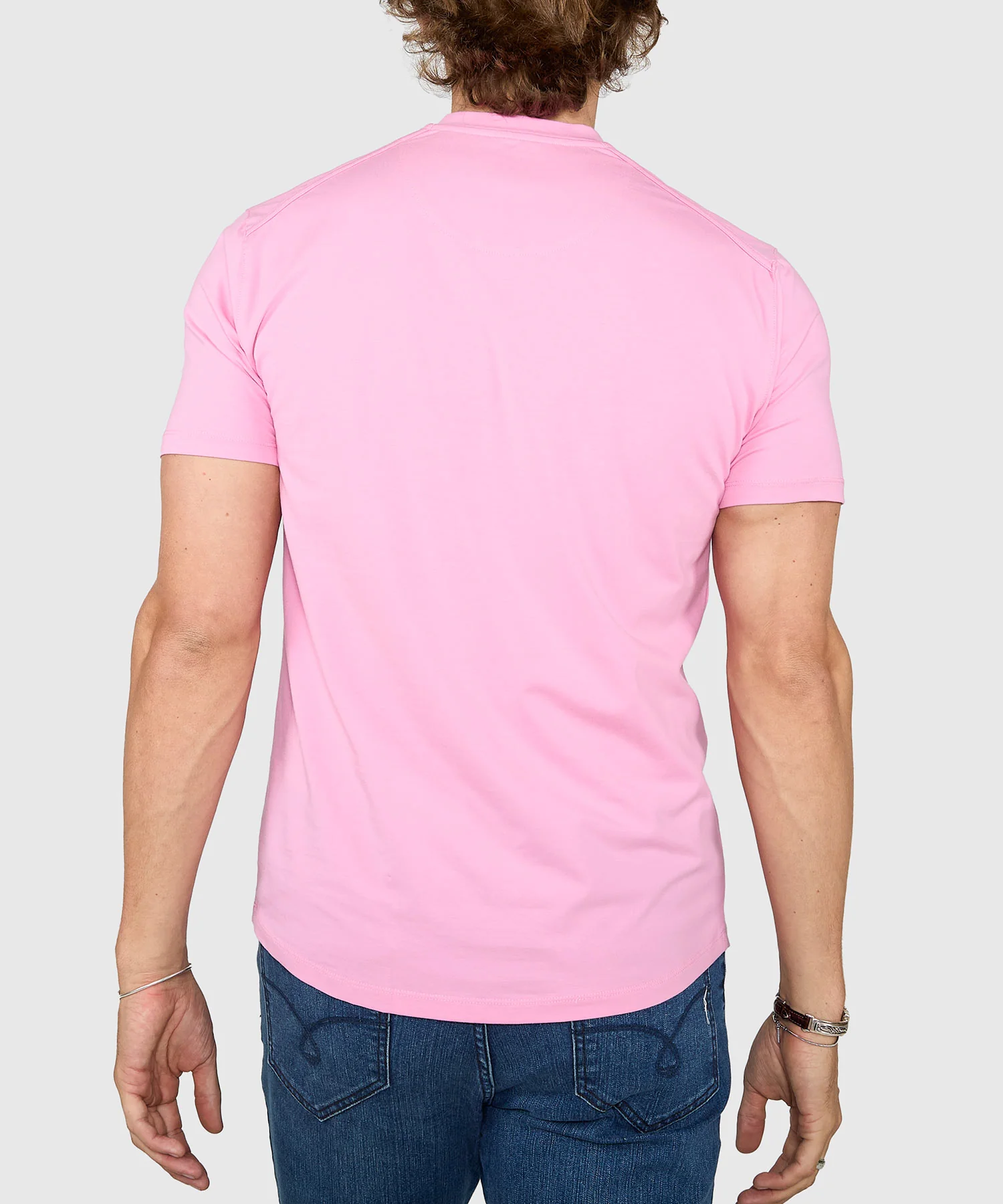 Westport No-Tuck Stretch V-neck Tee Shirt - Image 24