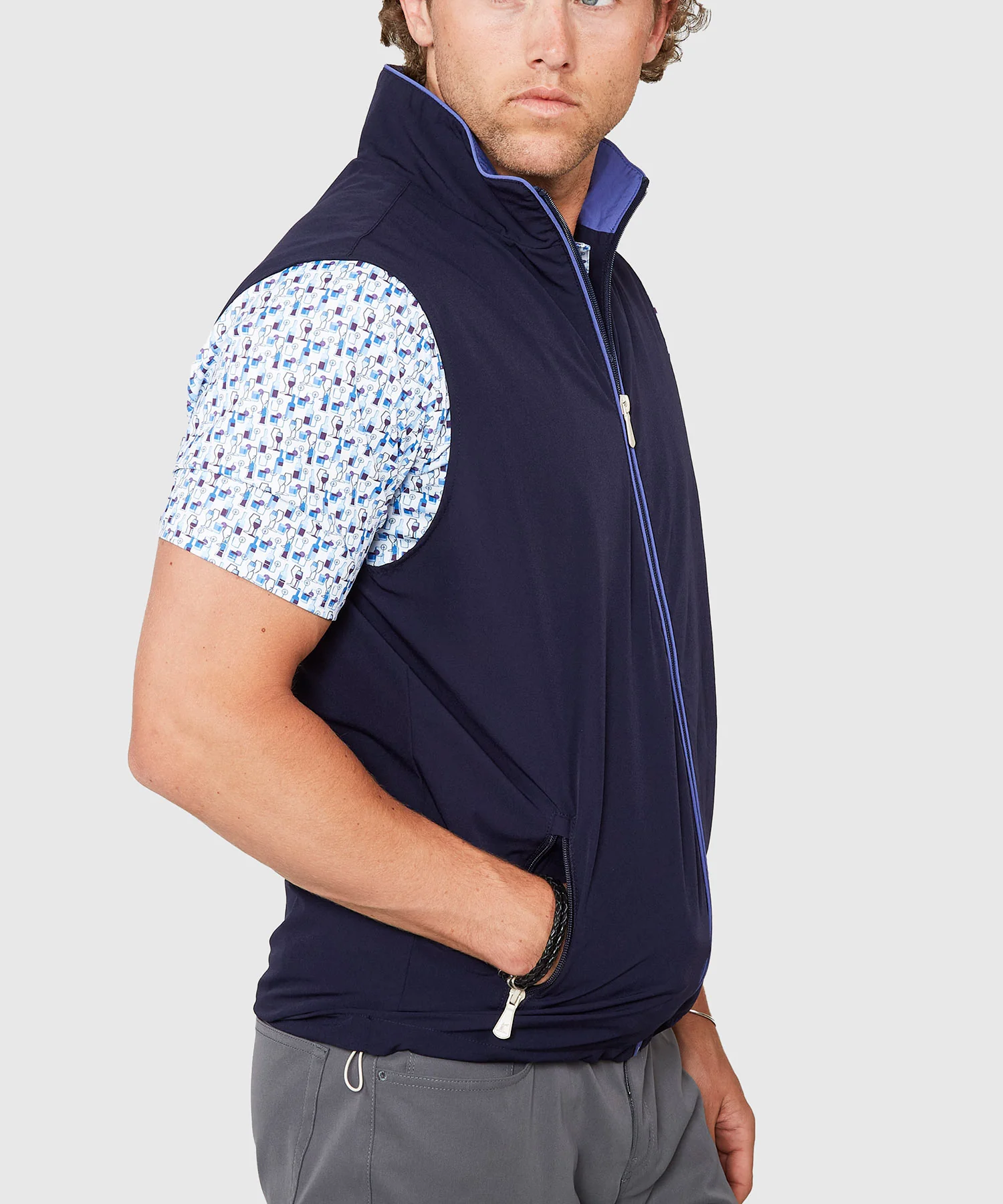 Westport Lifestyle Full Zip Stretch Lined Vest - Image 14
