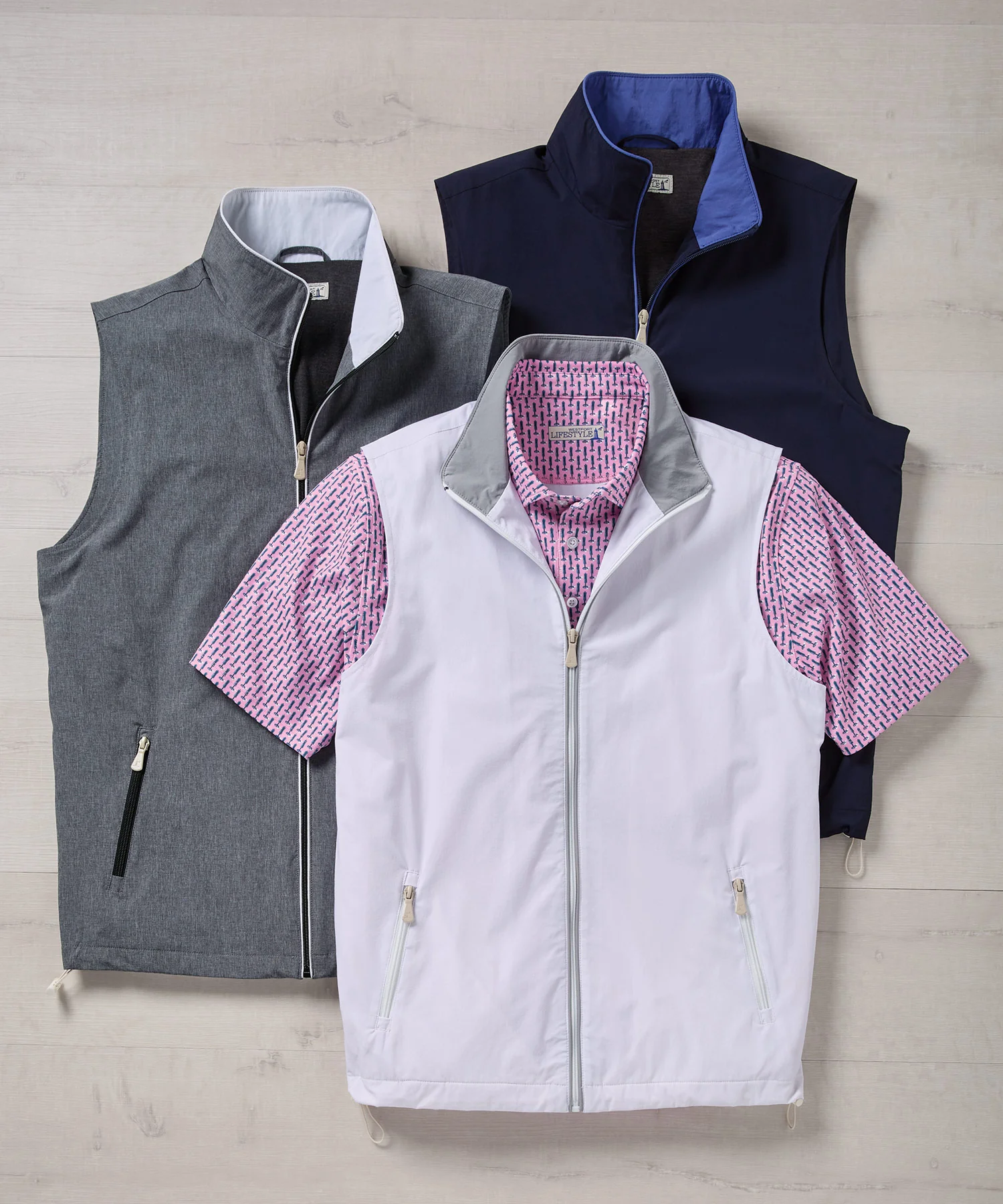 Westport Lifestyle Full Zip Stretch Lined Vest - Image 2