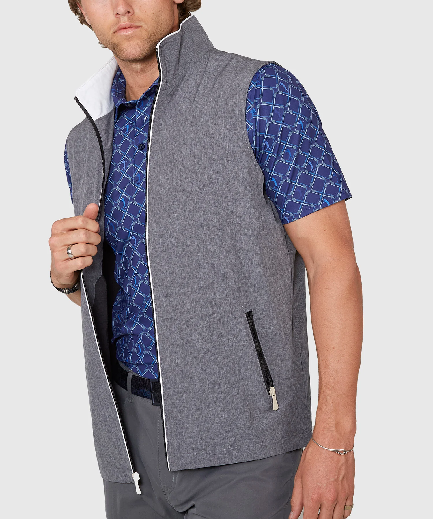 Westport Lifestyle Full Zip Stretch Lined Vest - Image 8
