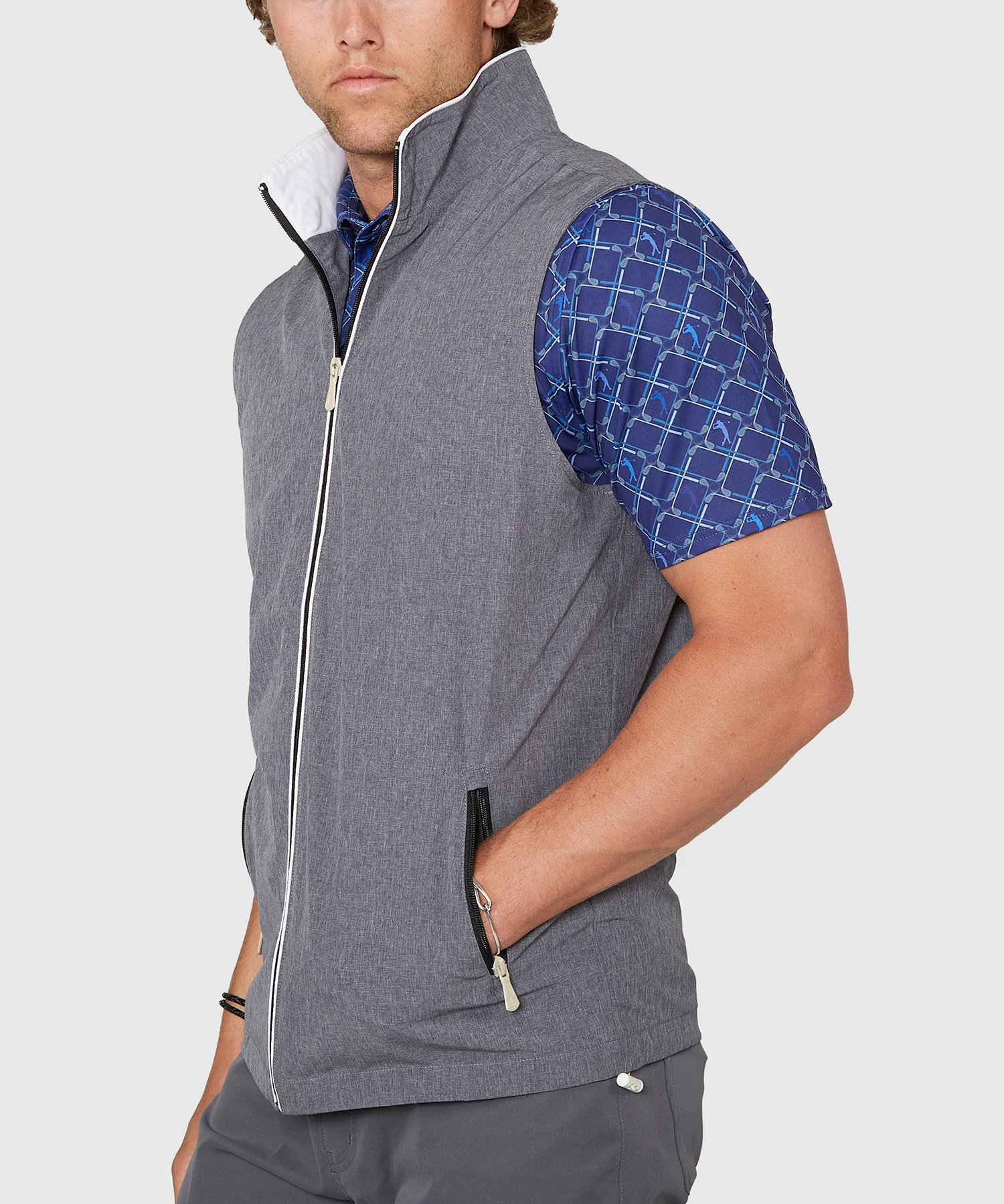 Westport Lifestyle Full Zip Stretch Lined Vest - Image 9