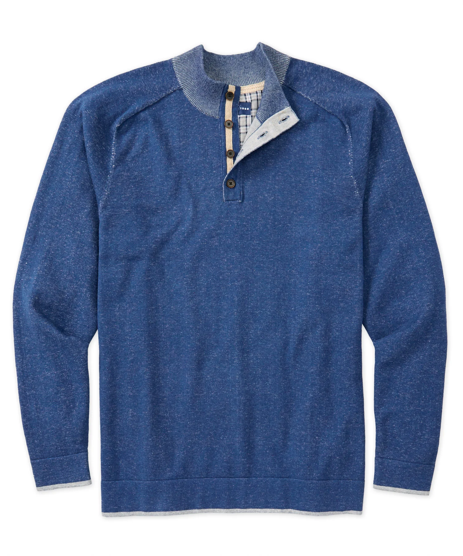 Westport 1989 Plaited Button Mock Sweater - Image 5