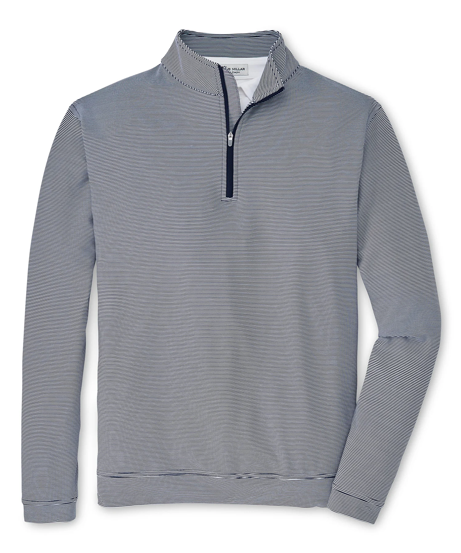 Peter Millar Sugar Stripe Perth Quarter-Zip Pullover - Image 13