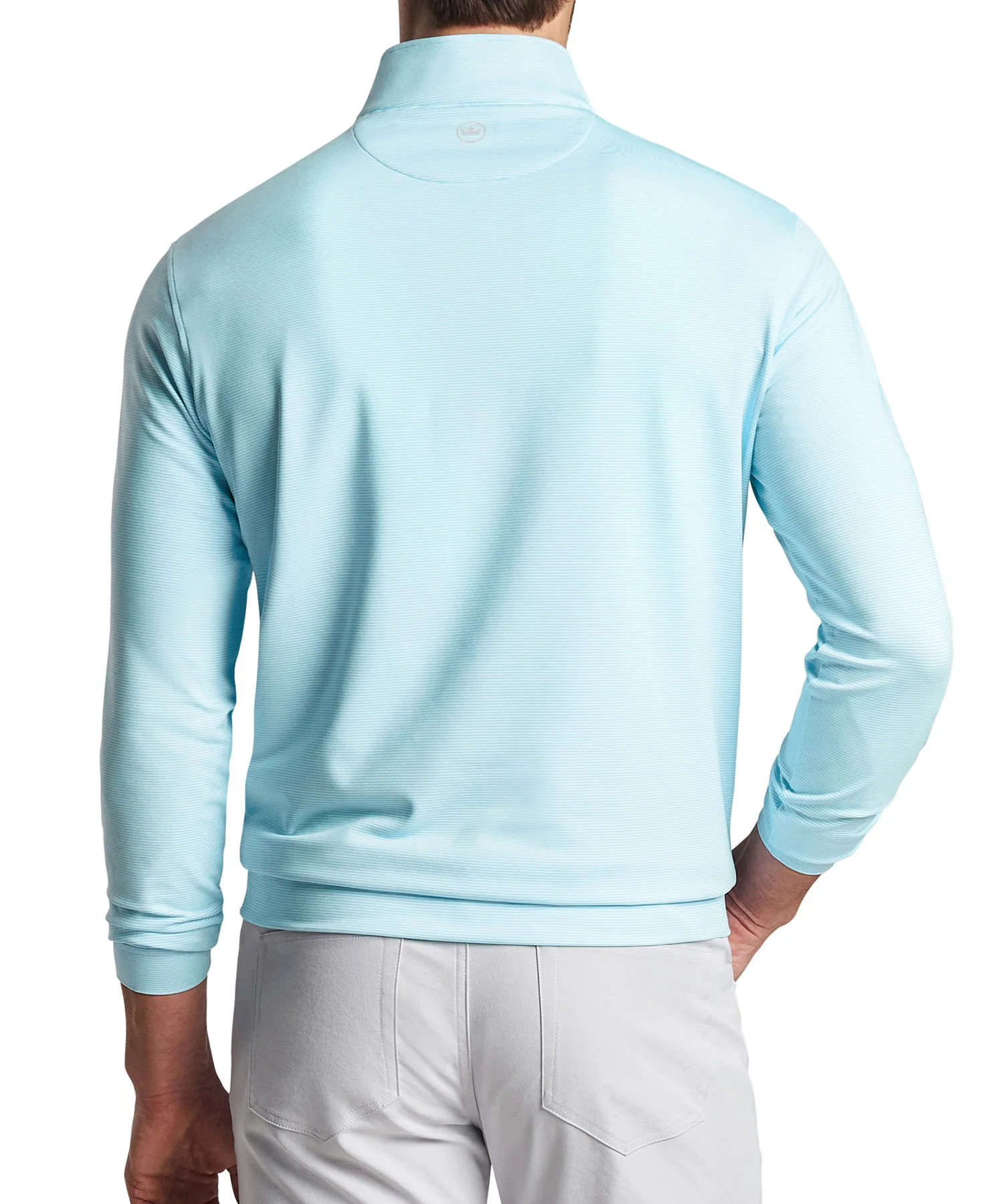 Peter Millar Sugar Stripe Perth Quarter-Zip Pullover - Image 22