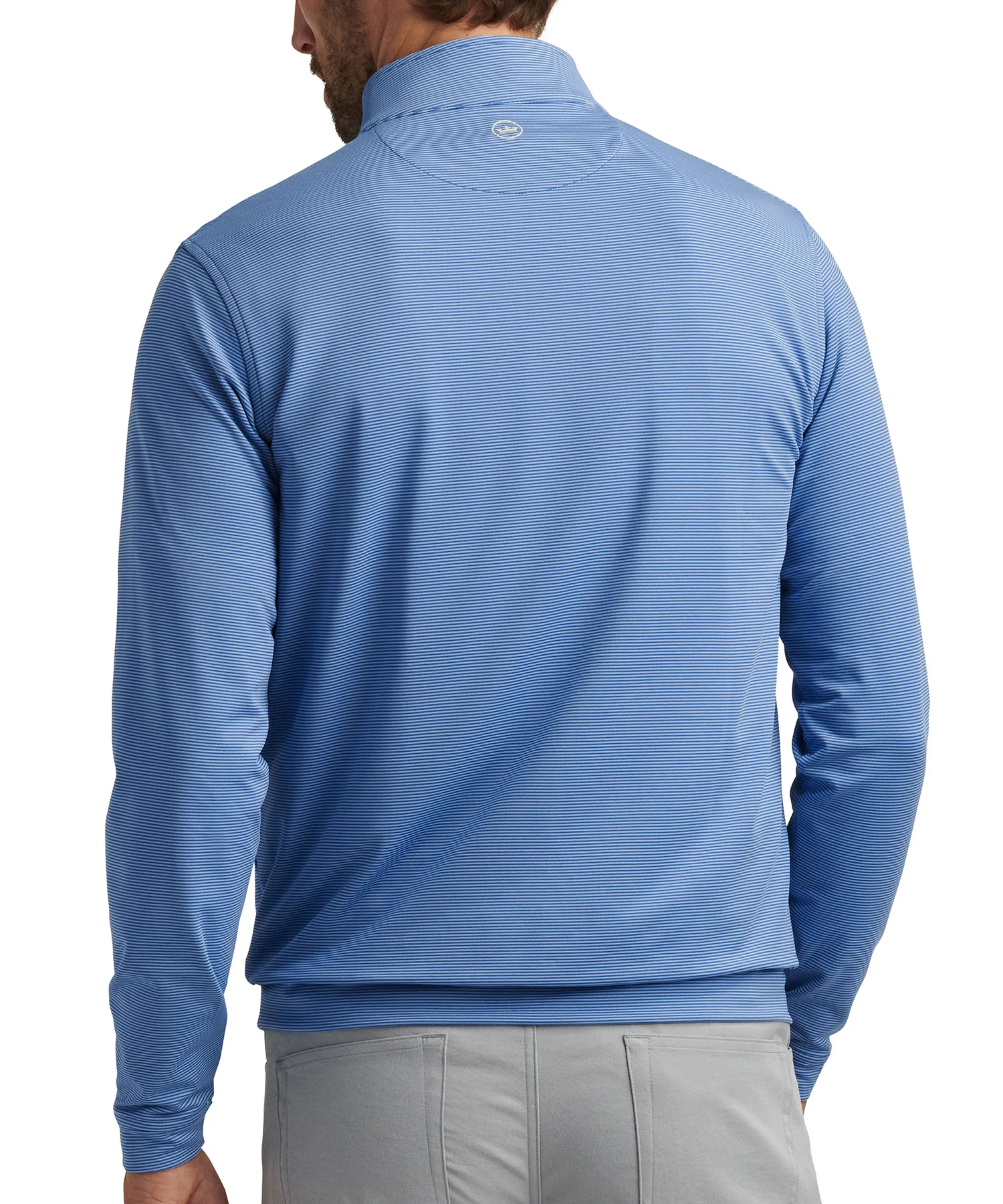 Peter Millar Sugar Stripe Perth Quarter-Zip Pullover - Image 30