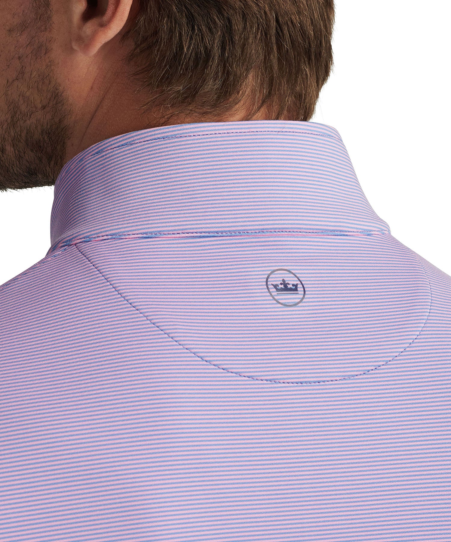 Peter Millar Sugar Stripe Perth Quarter-Zip Pullover - Image 36