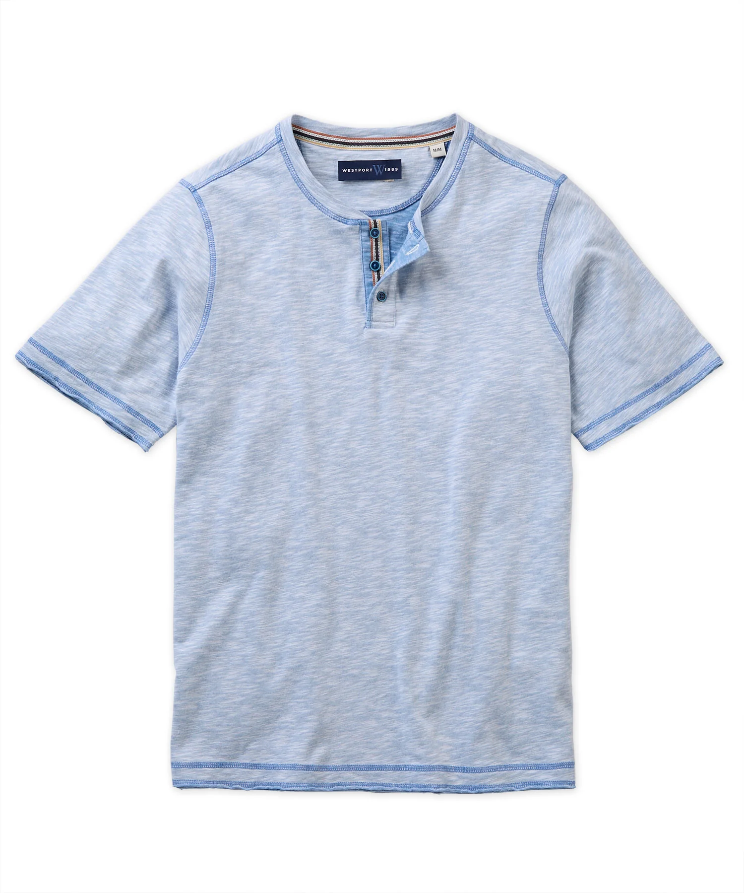 Westport 1989 Plaited Jersey Henley - Image 4