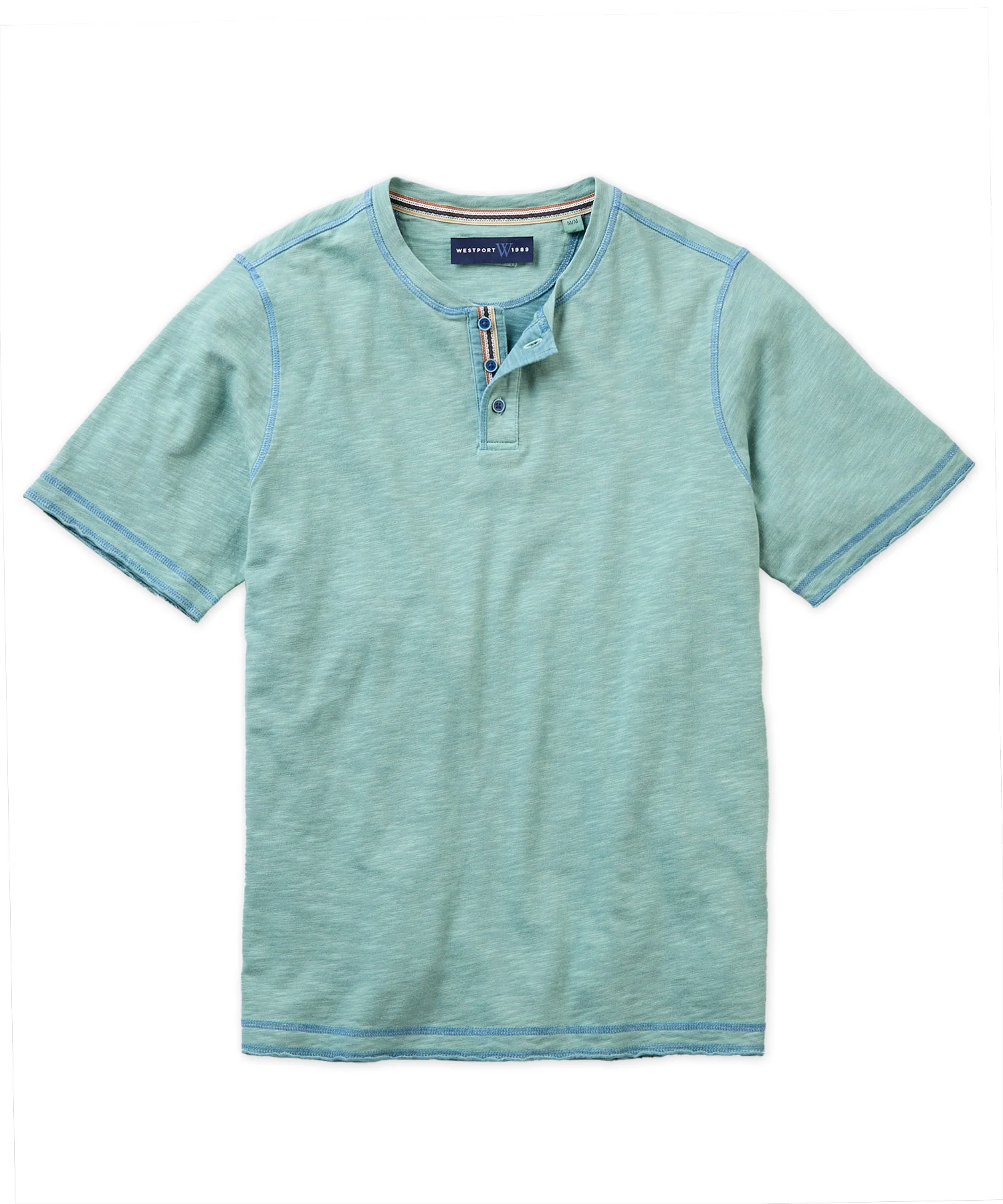 Westport 1989 Plaited Jersey Henley - Image 7