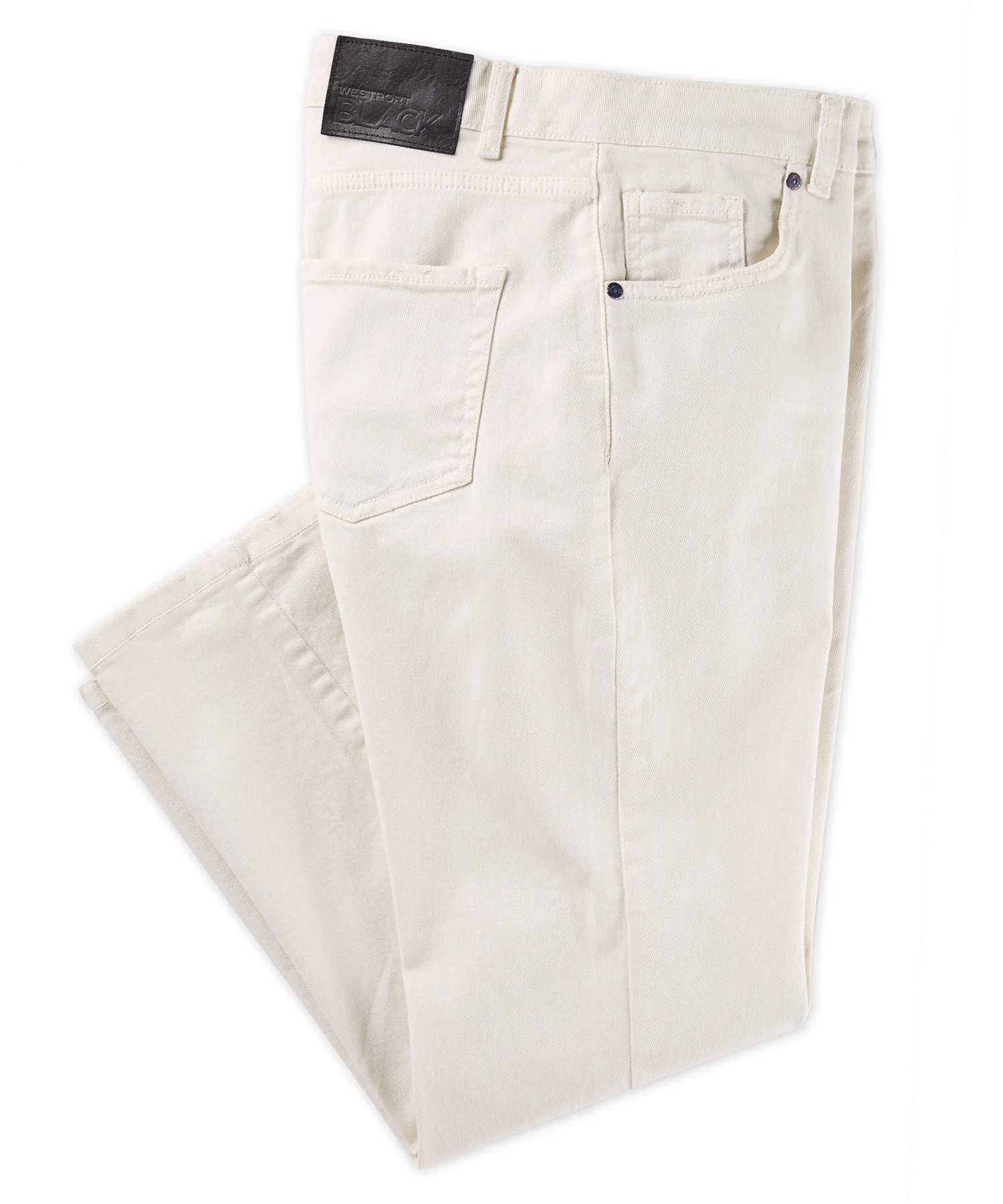Westport Black Italian 5-Pocket Twill Jean - Image 2