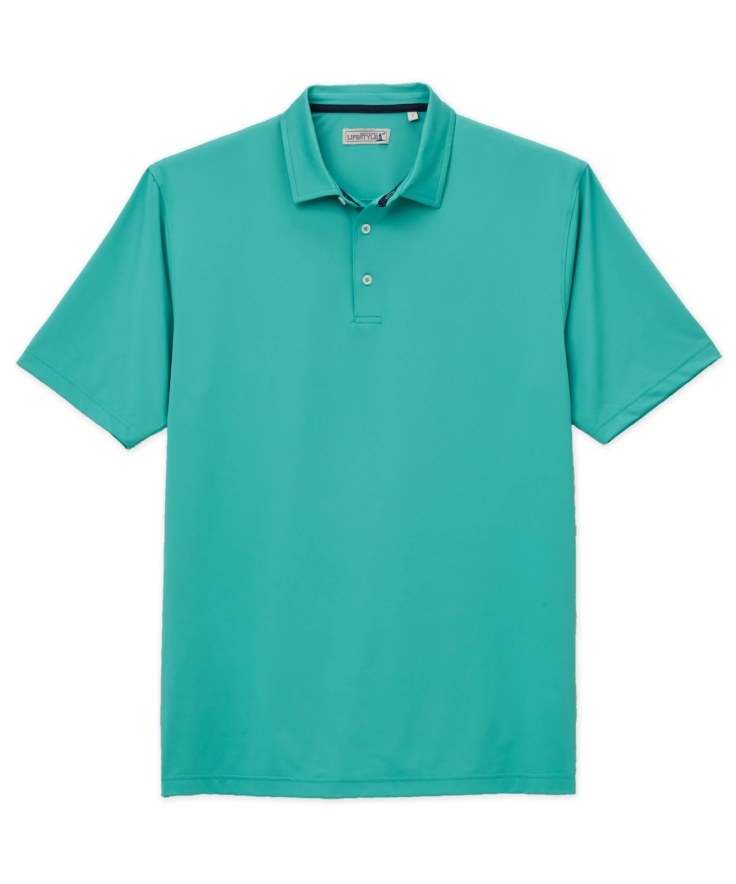 Westport Lifestyle Short Sleeve Performance Polo Knit Shirt - Image 56