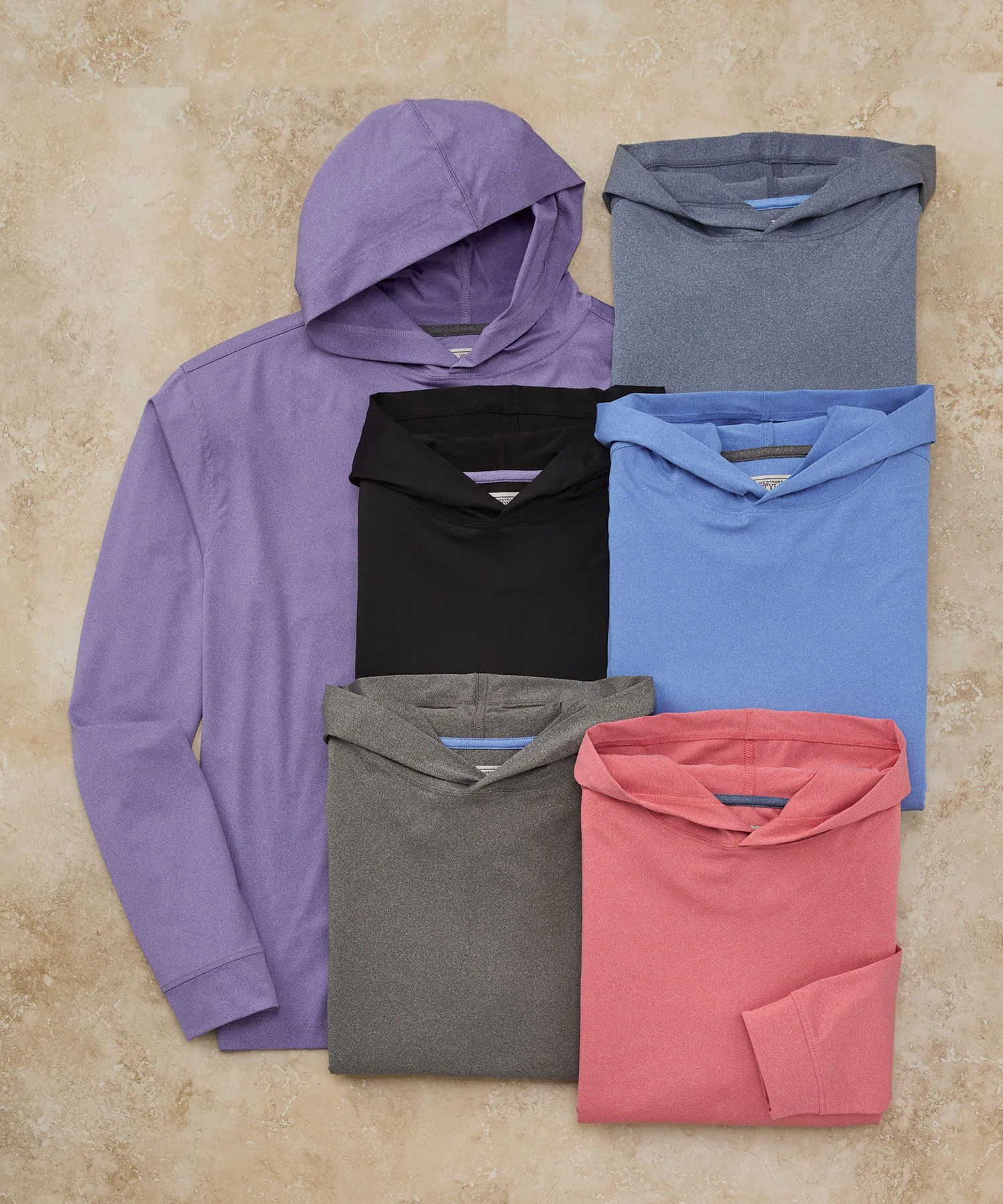 Westport Lifestyle Long Sleeve Performance Hoodie Pullover - Image 3
