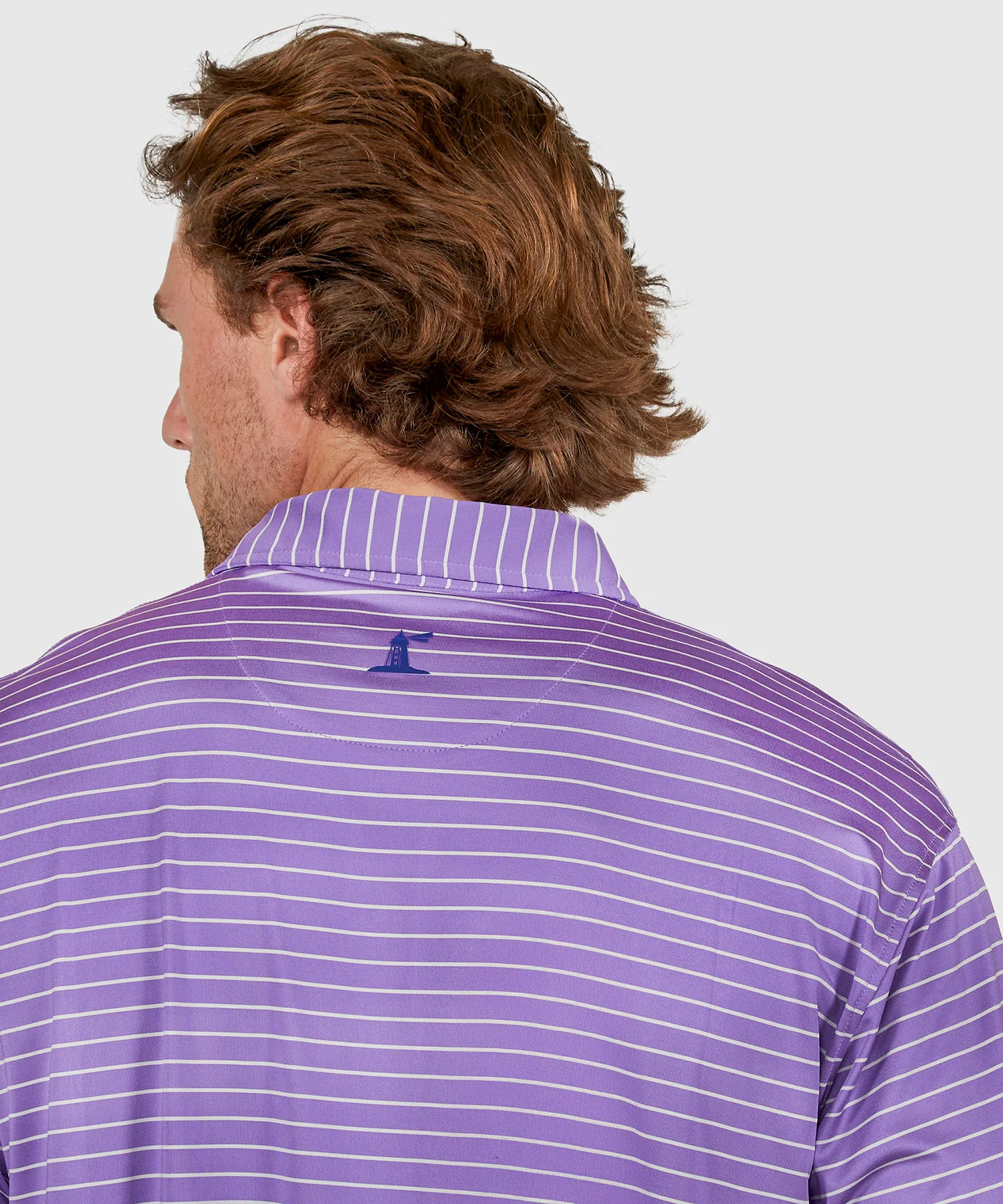 Westport Lifestyle Short Sleeve Stripe Polo Knit Shirt - Image 33