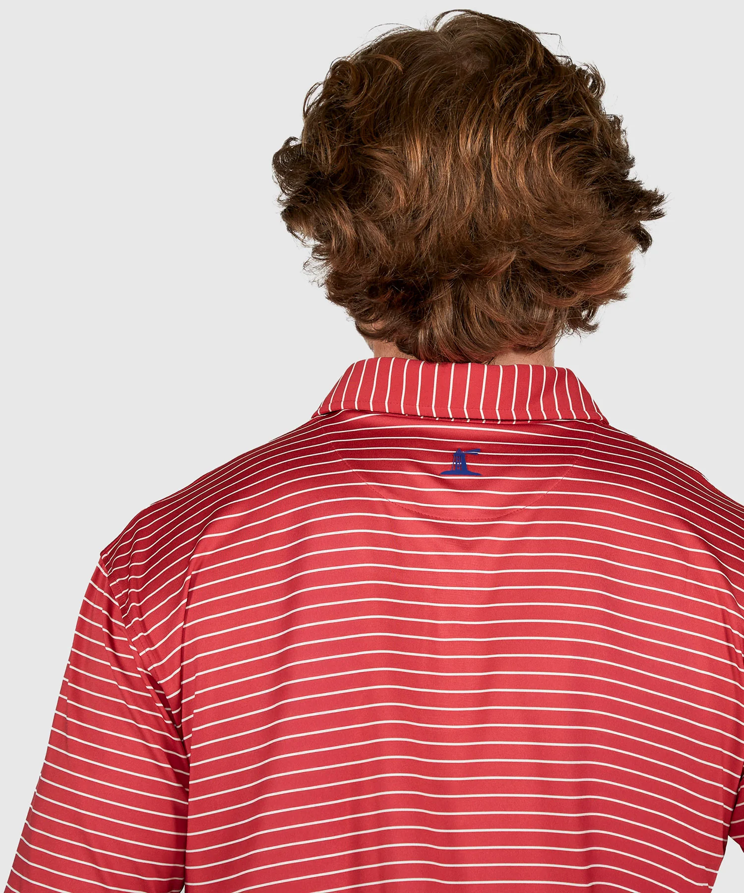 Westport Lifestyle Short Sleeve Stripe Polo Knit Shirt - Image 38