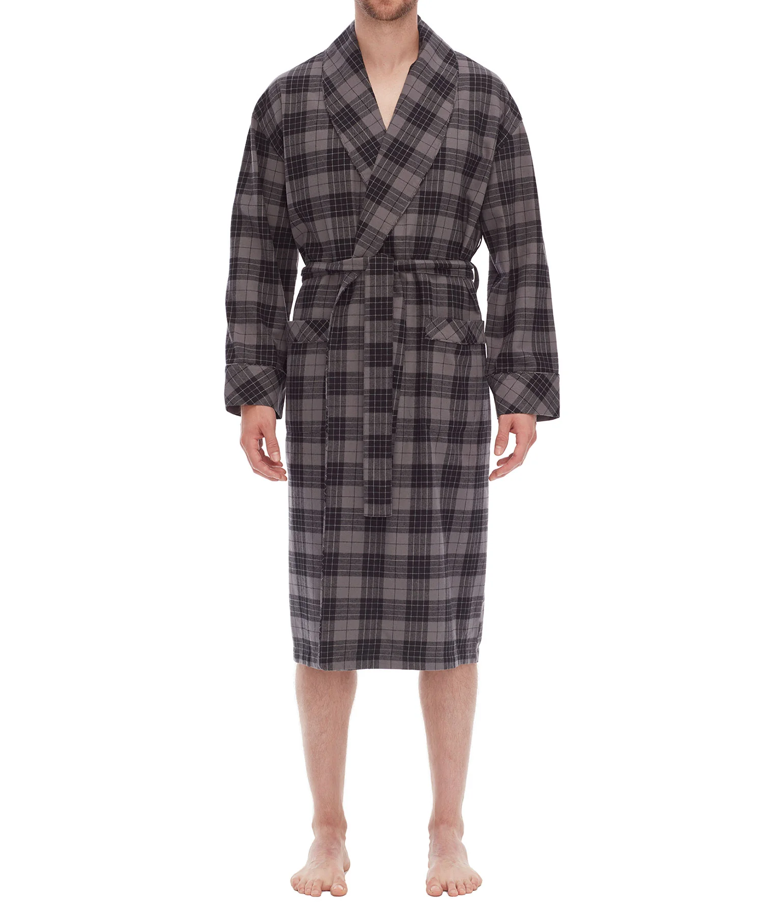 Majestic Flannel Shawl Collar Robe - Image 4
