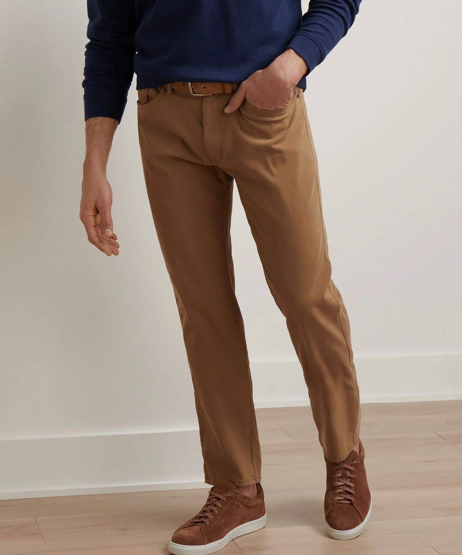 Peter Millar Signature Sateen 5-Pocket Pant - Image 6