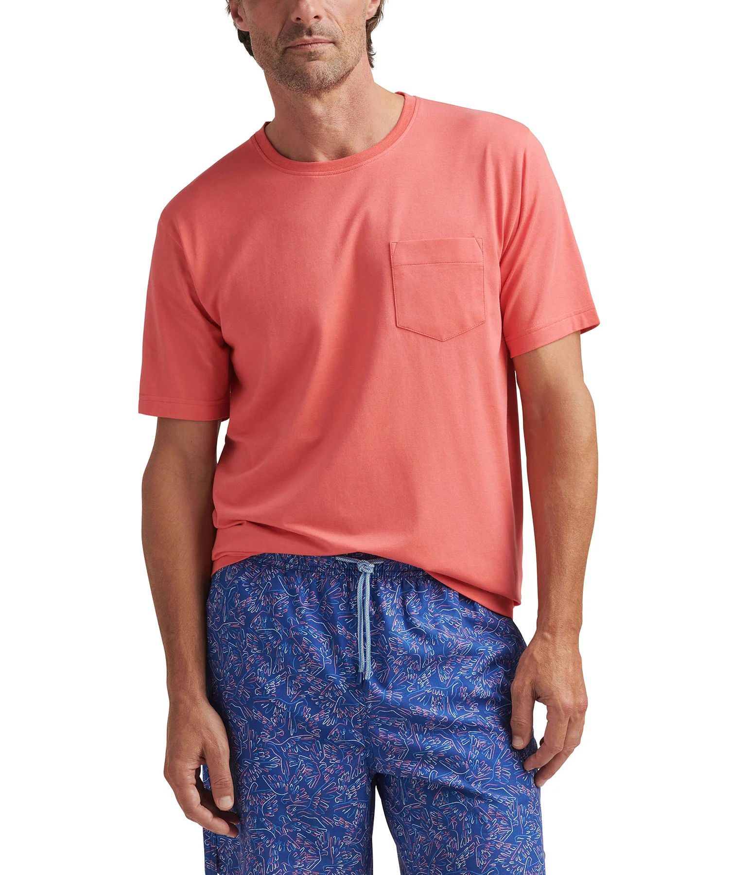 Peter Millar Short Sleeve Lava Wash Pocket T-Shirt - Image 10